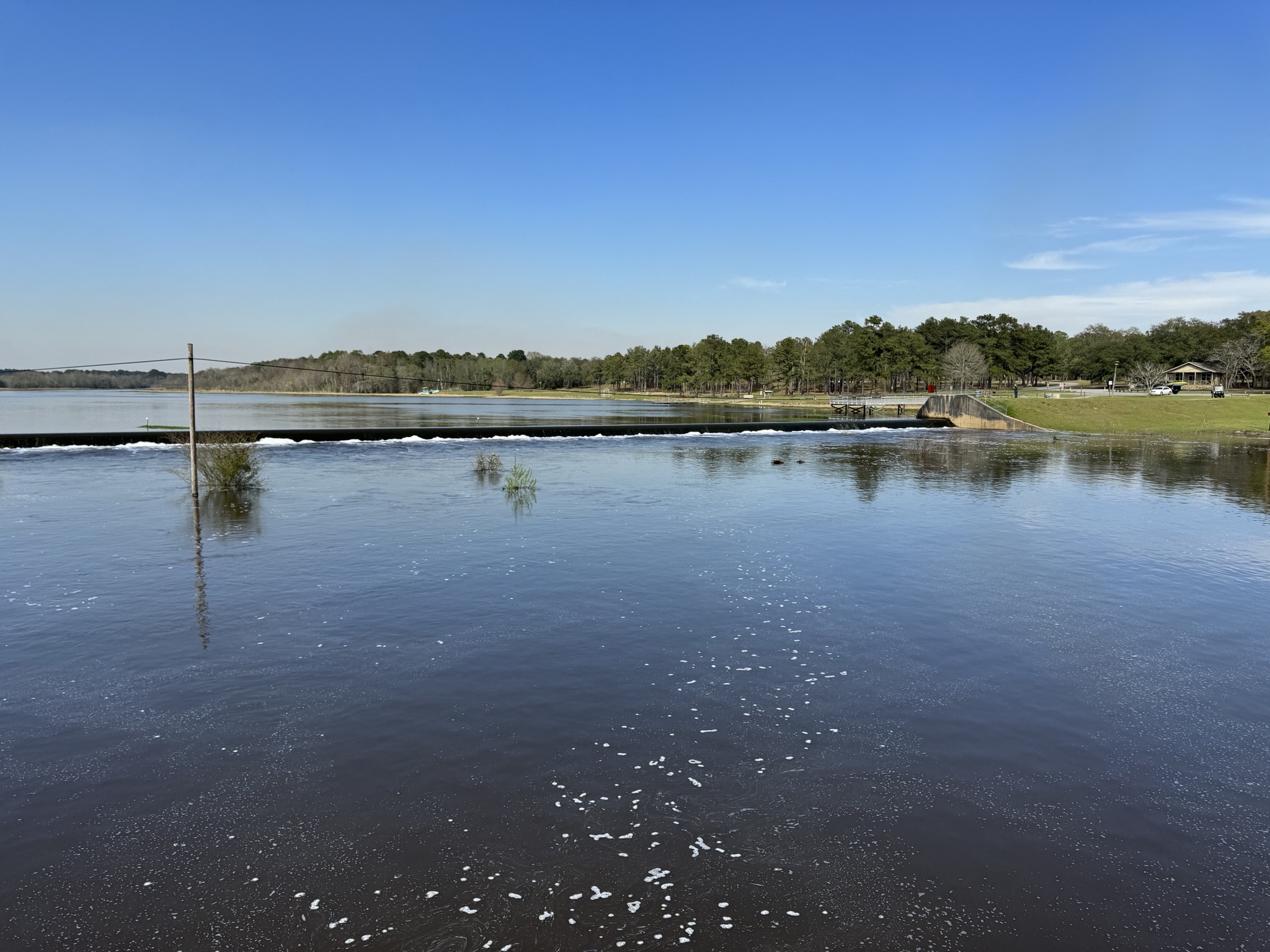 Dam from bridge