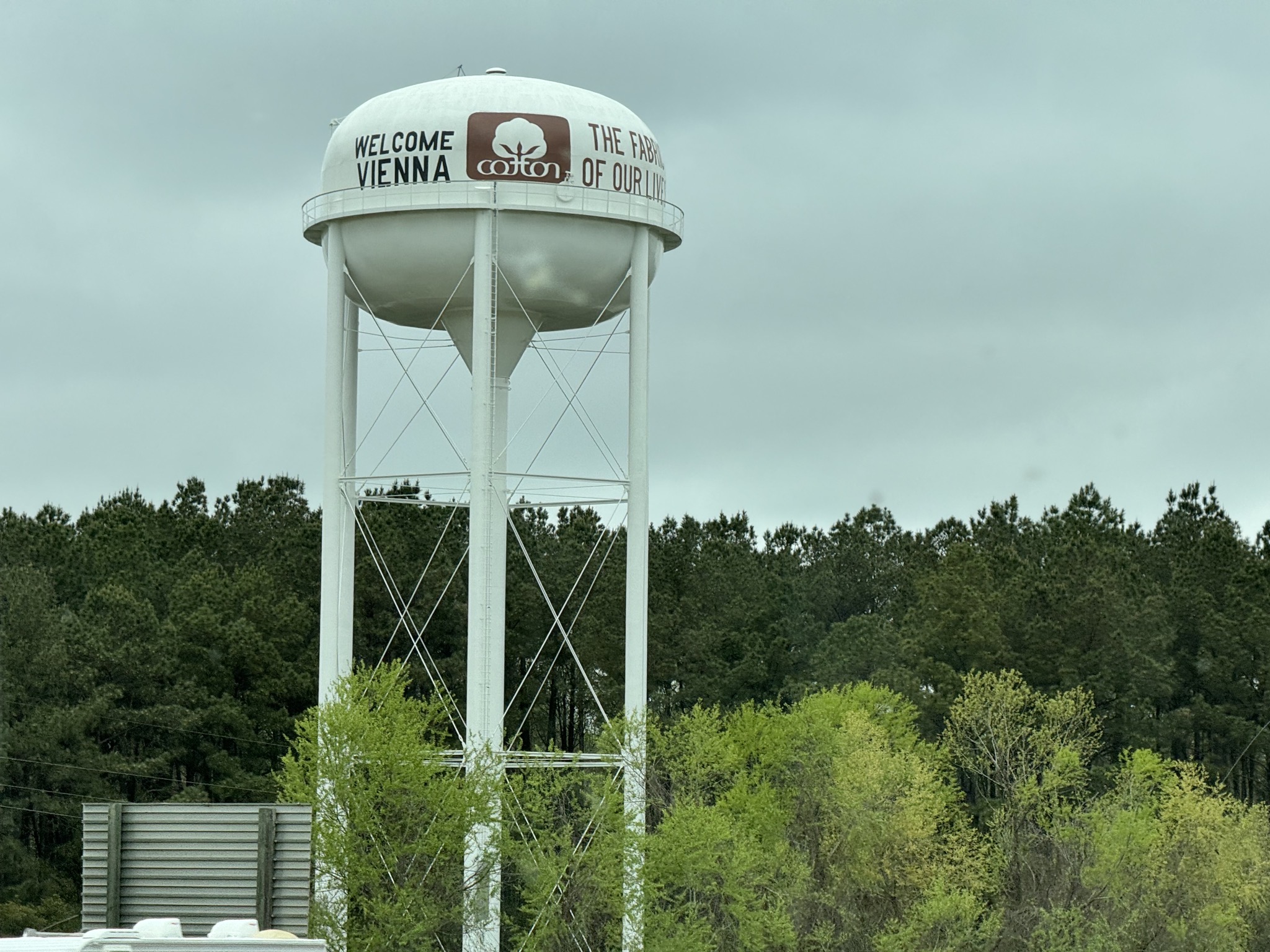 Cotton water tower