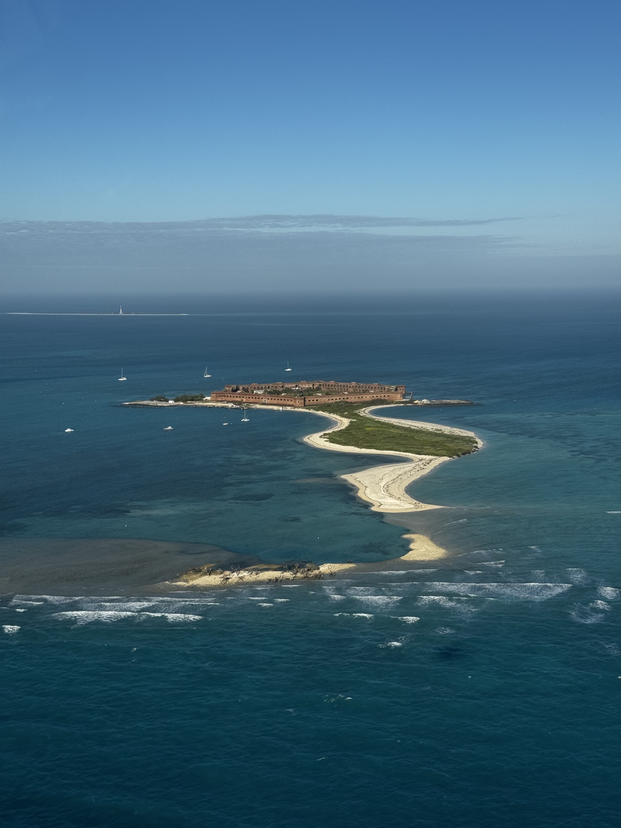 Approaching Dry Tortugas