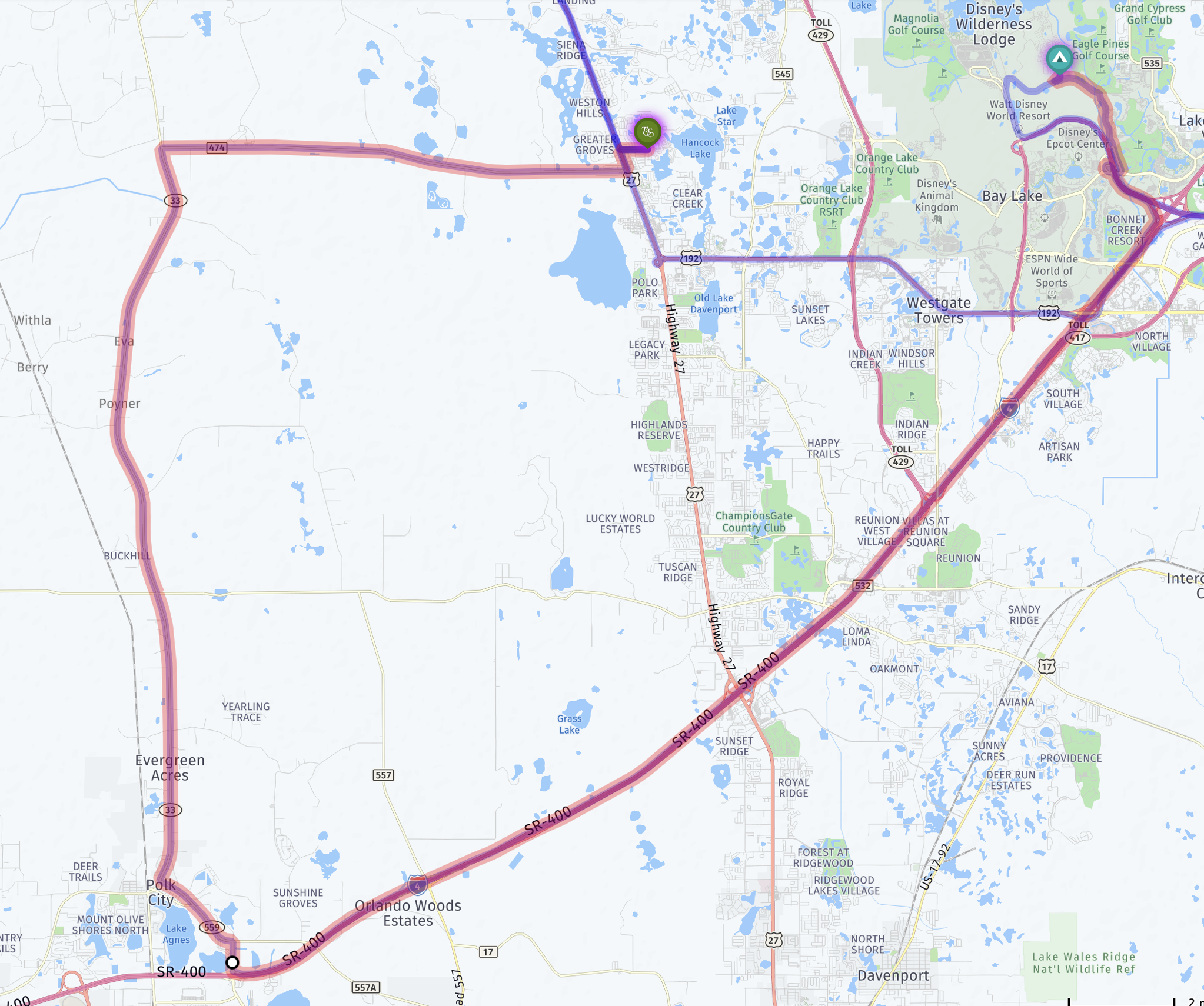 Route map