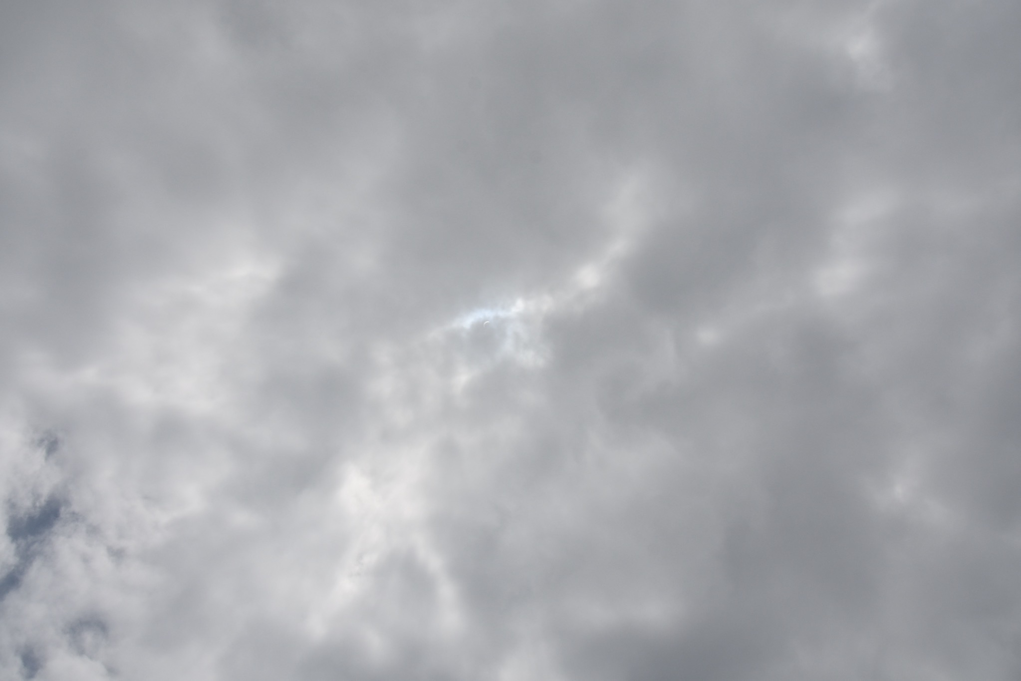 A glimpse of the sun