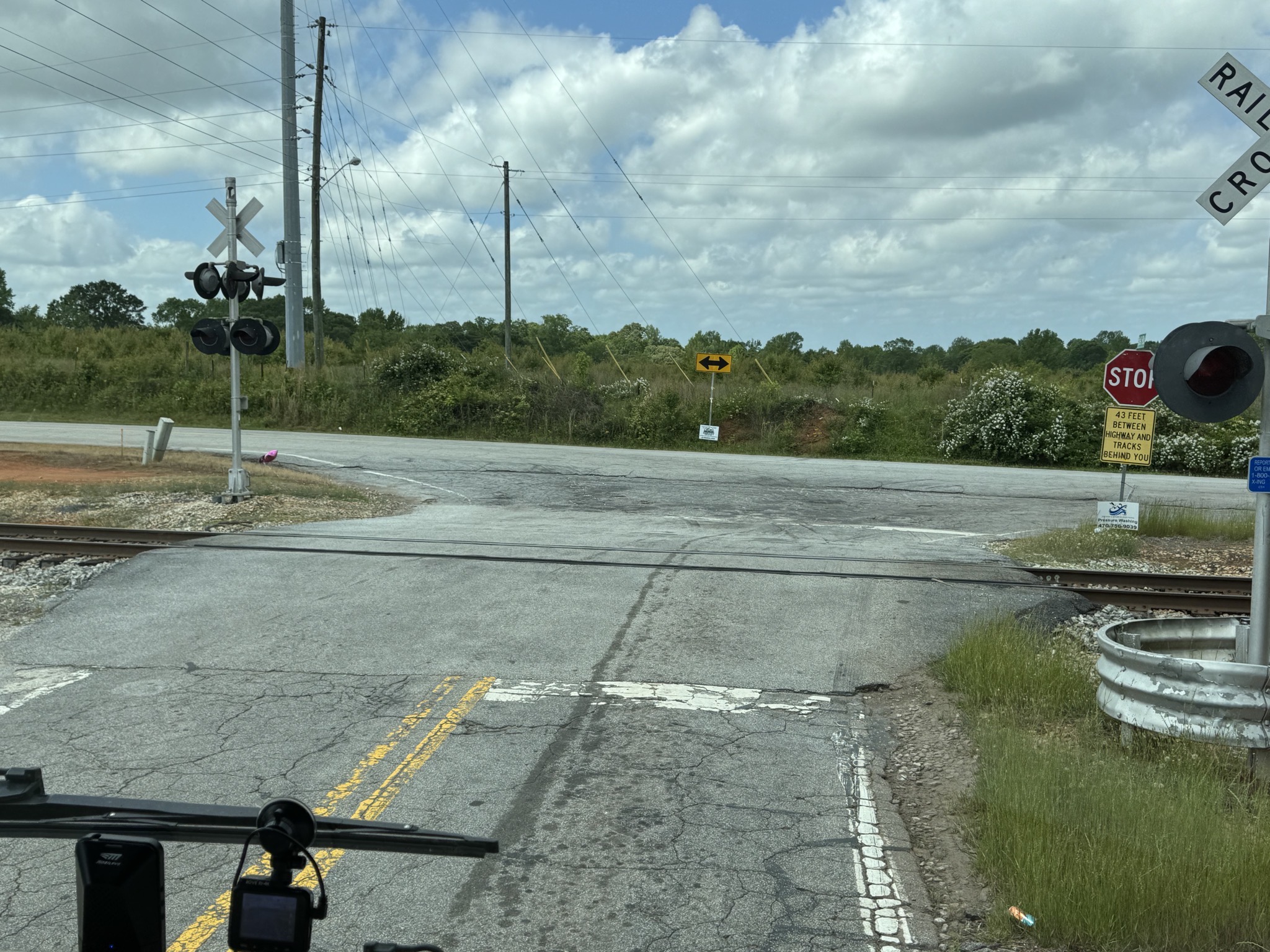 Railroad crossing