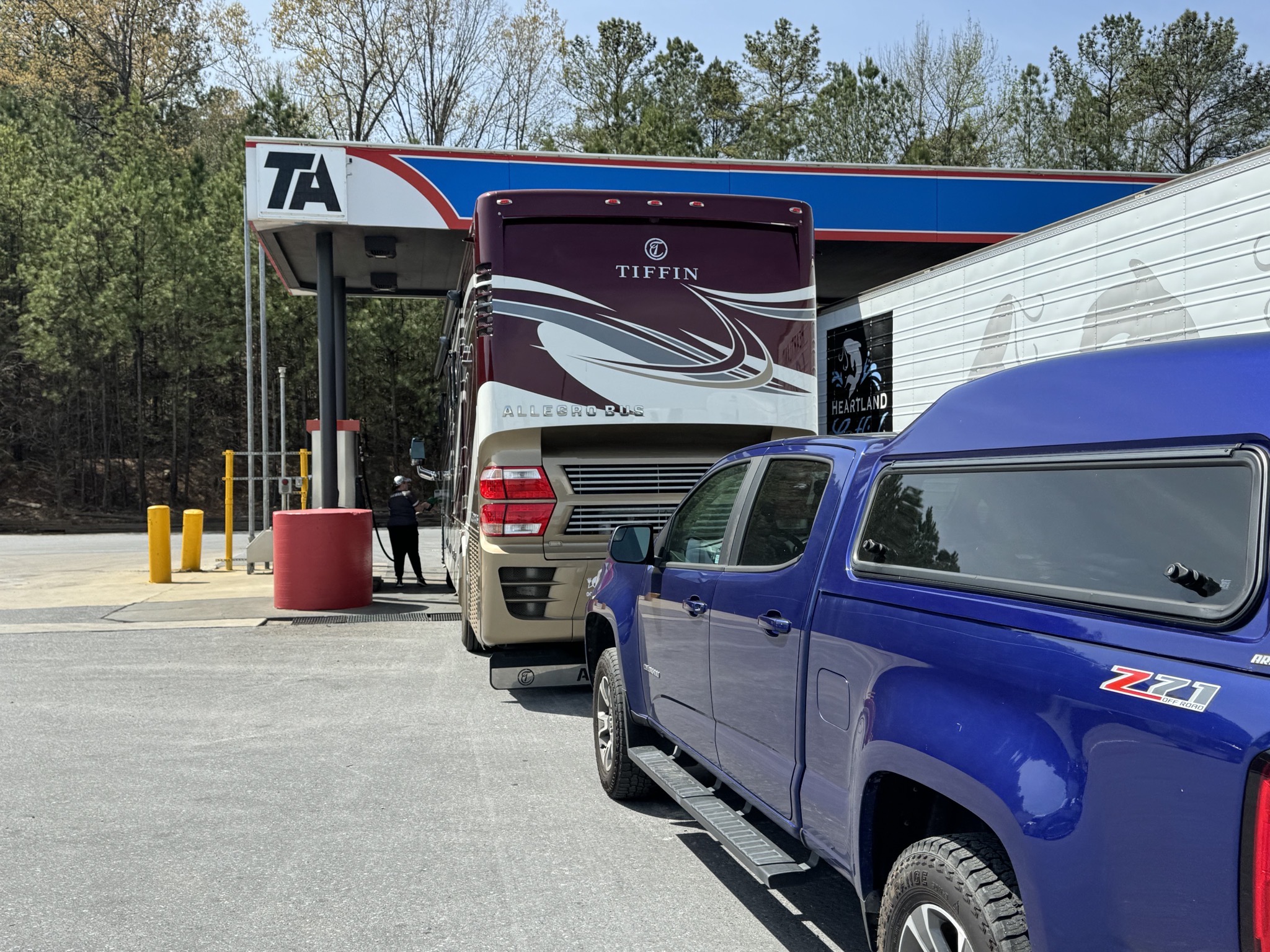 Fuel stop