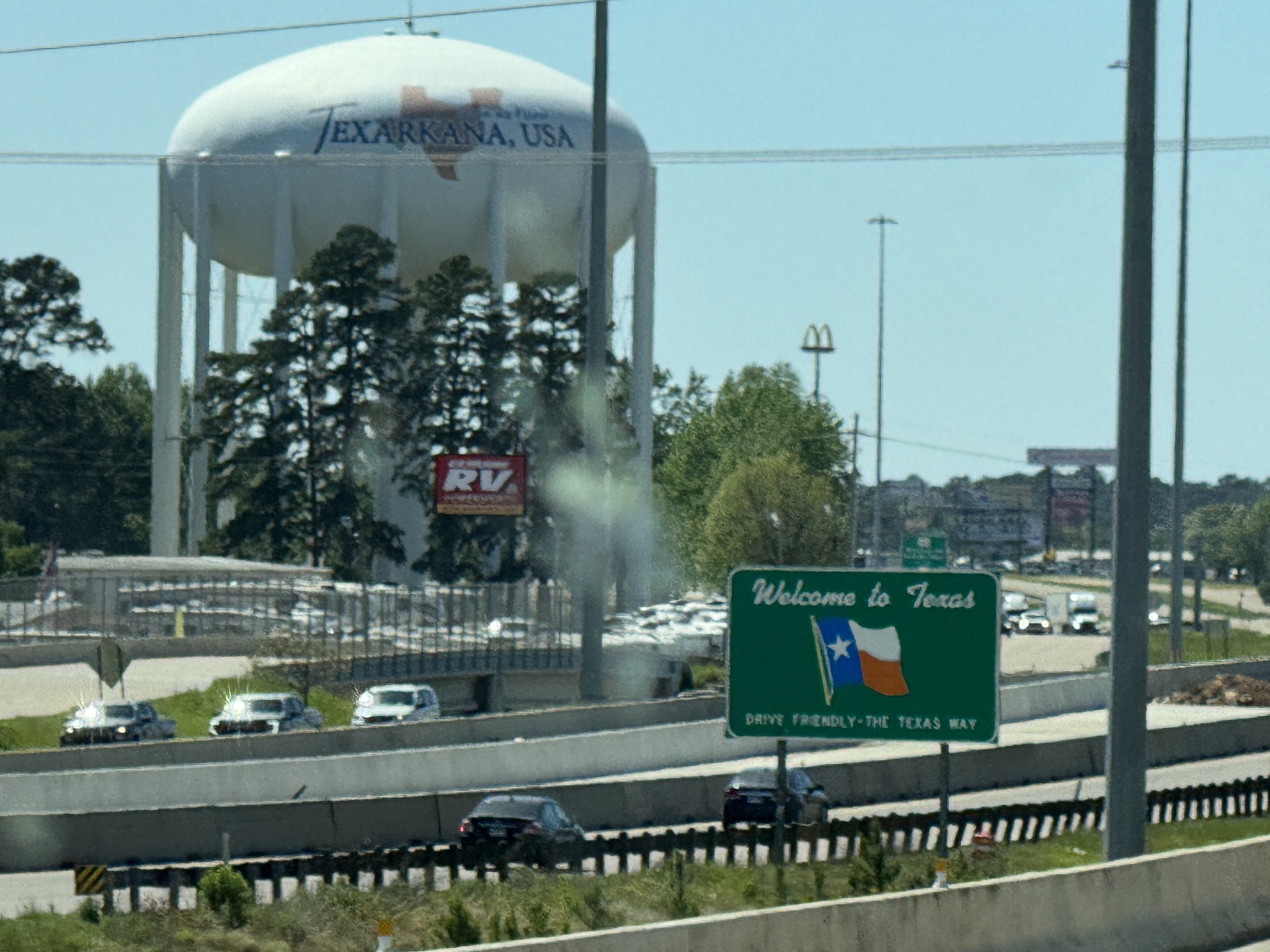 Welcome to Texas sign