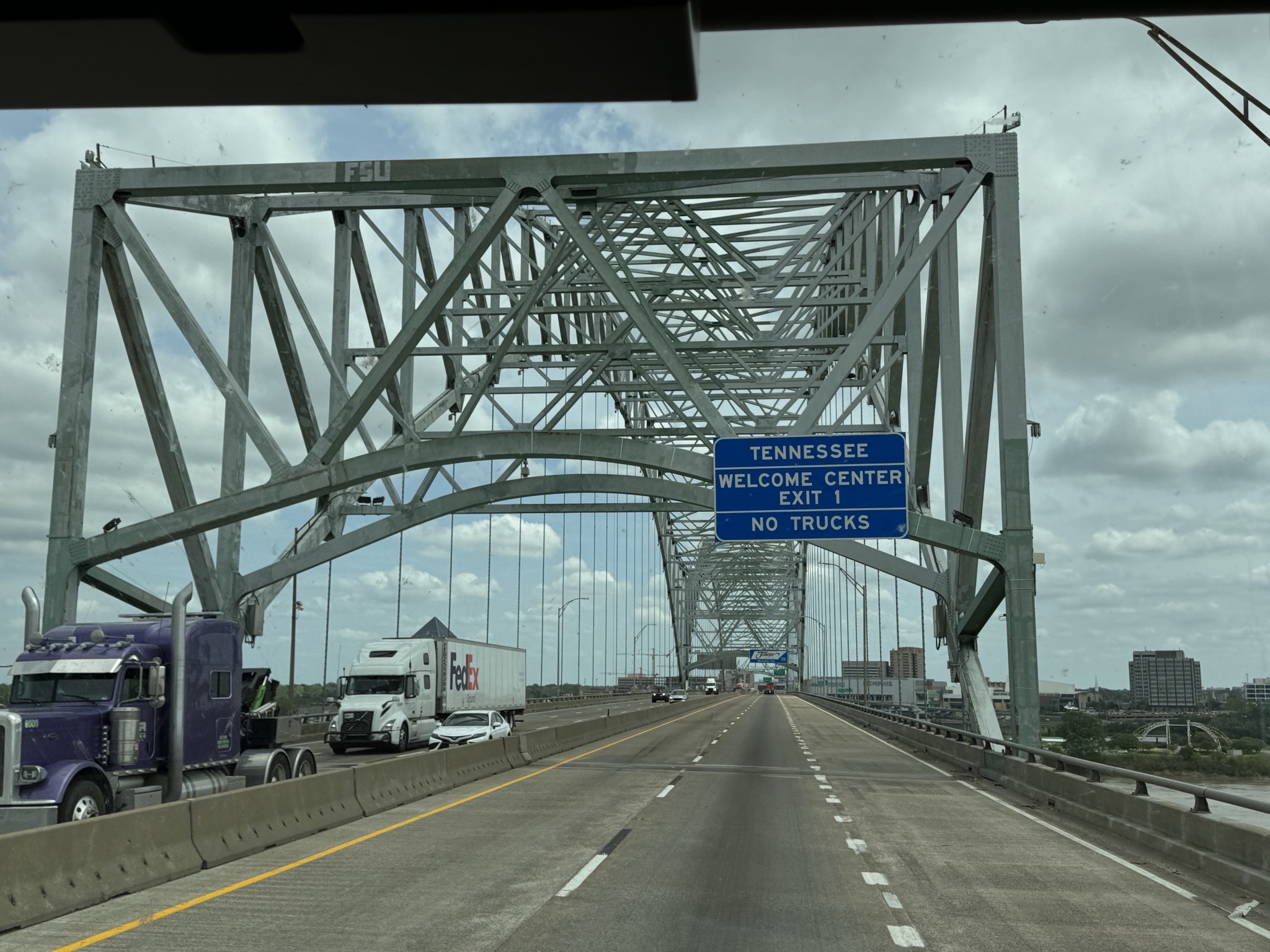 Tennessee welcomes you, unless you drive a truck
