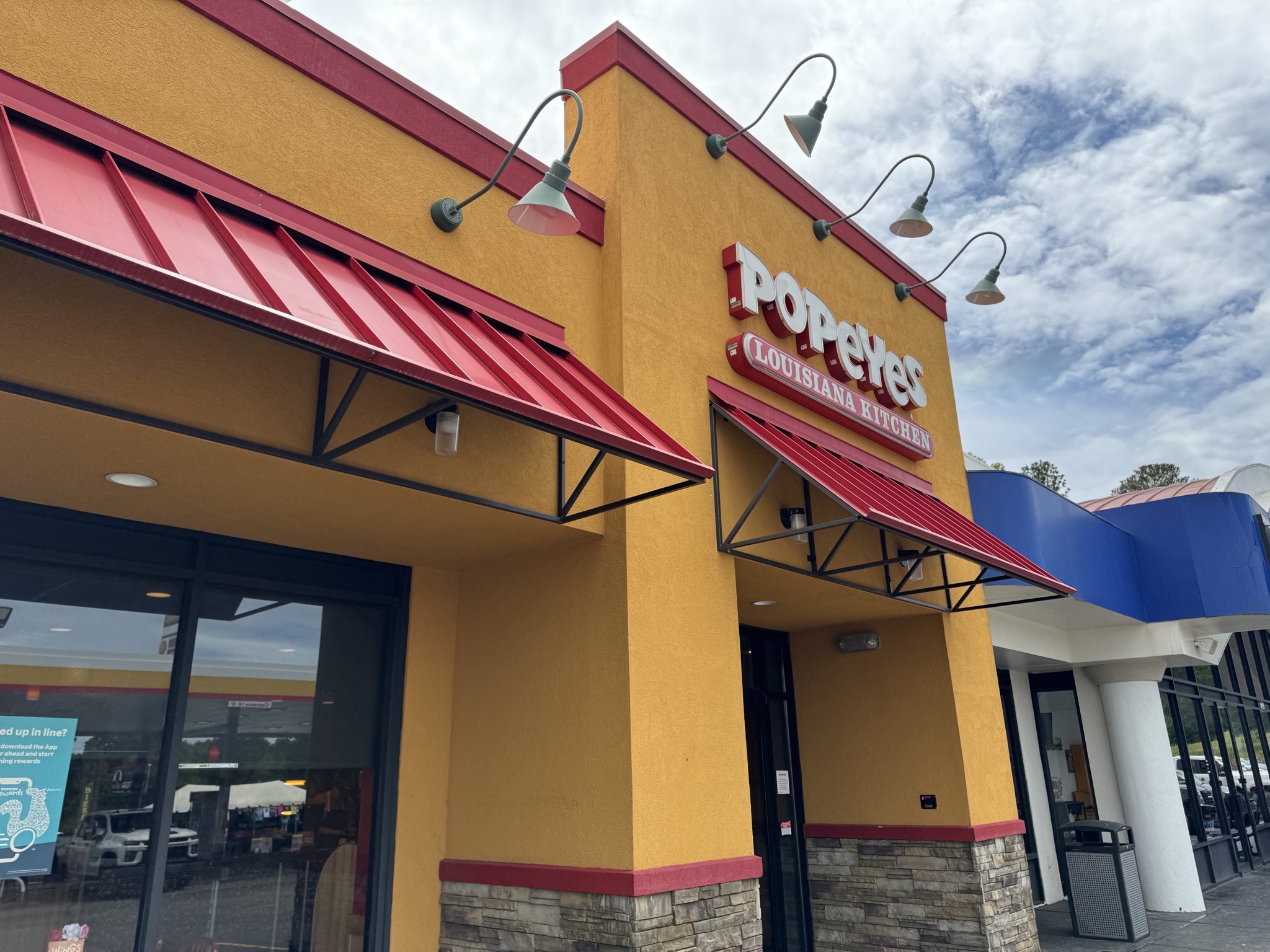 Popeyes for lunch