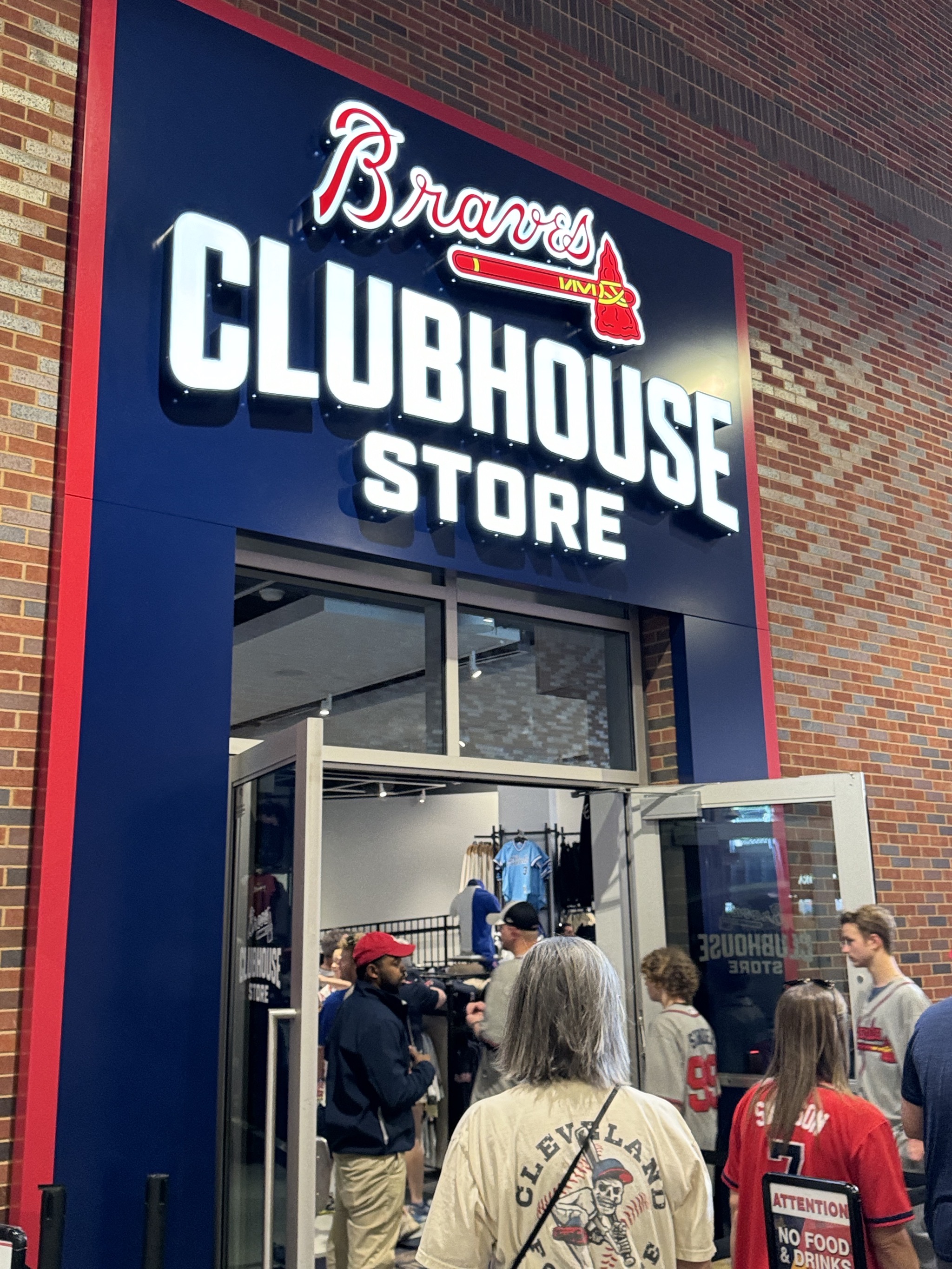 Braves clubhouse store