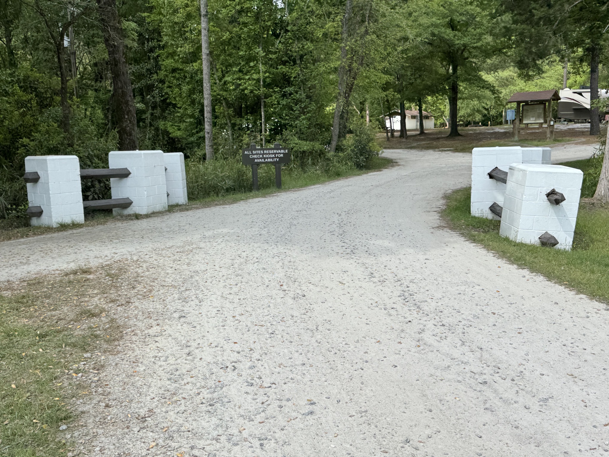 Campground entrance