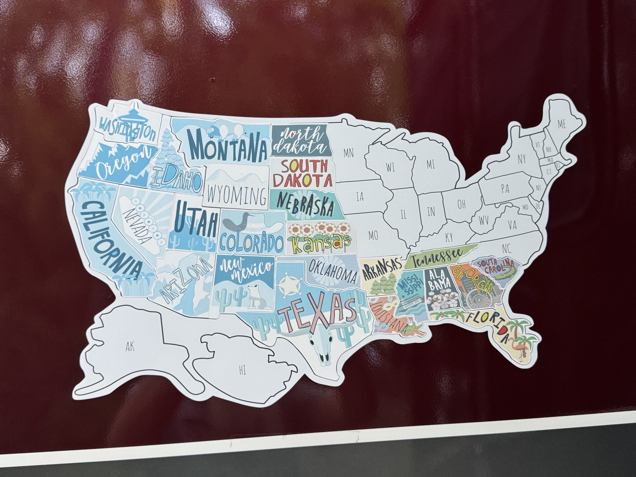 Adding South Carolina sticker
