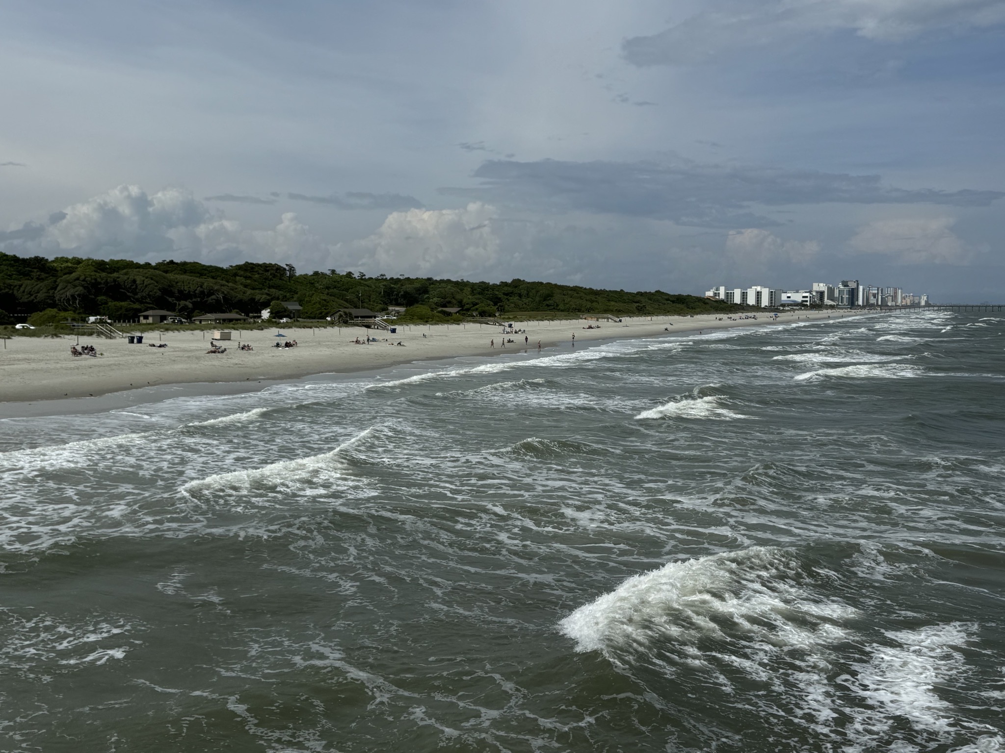 View from pier