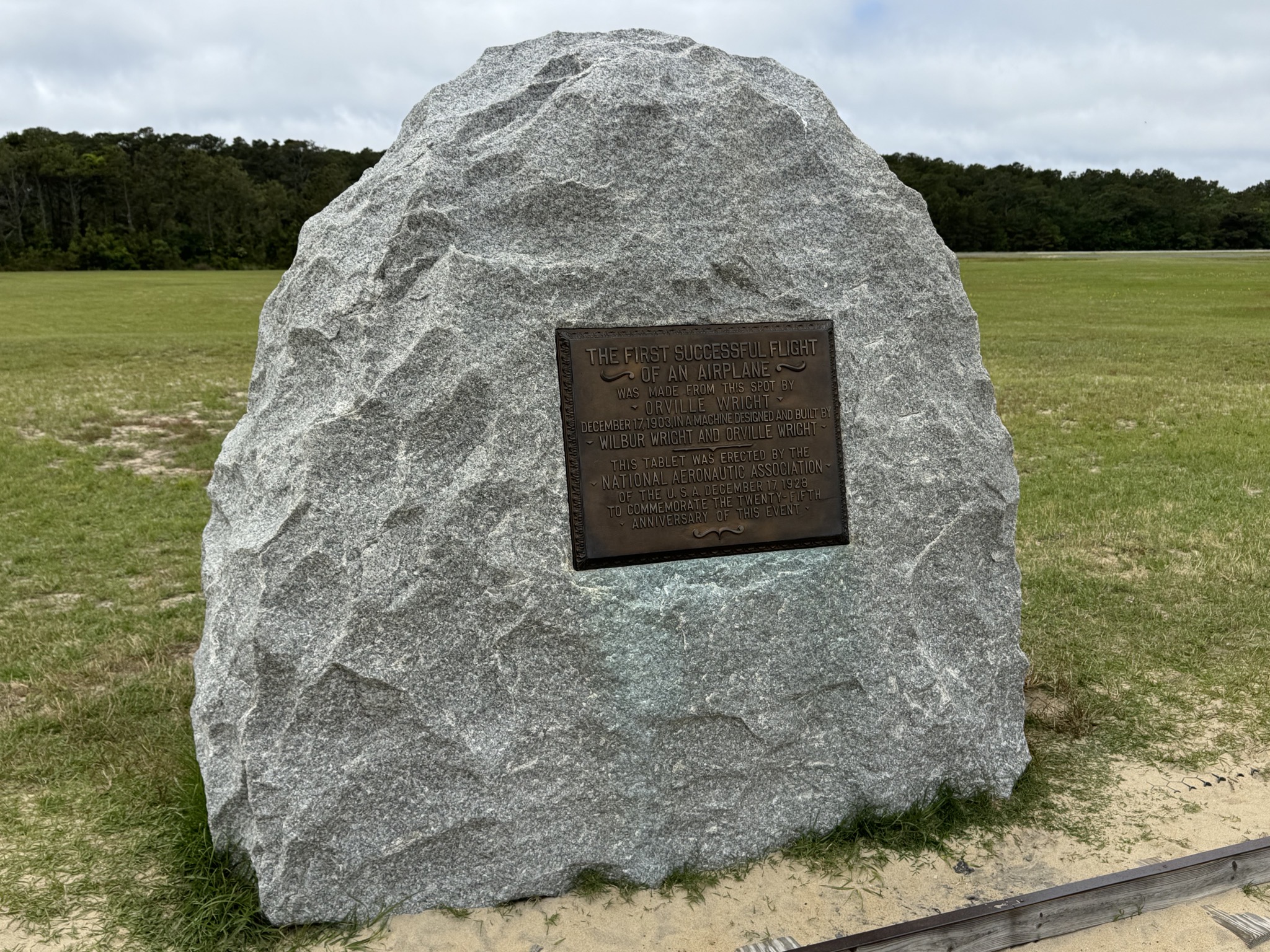 First flights launch marker