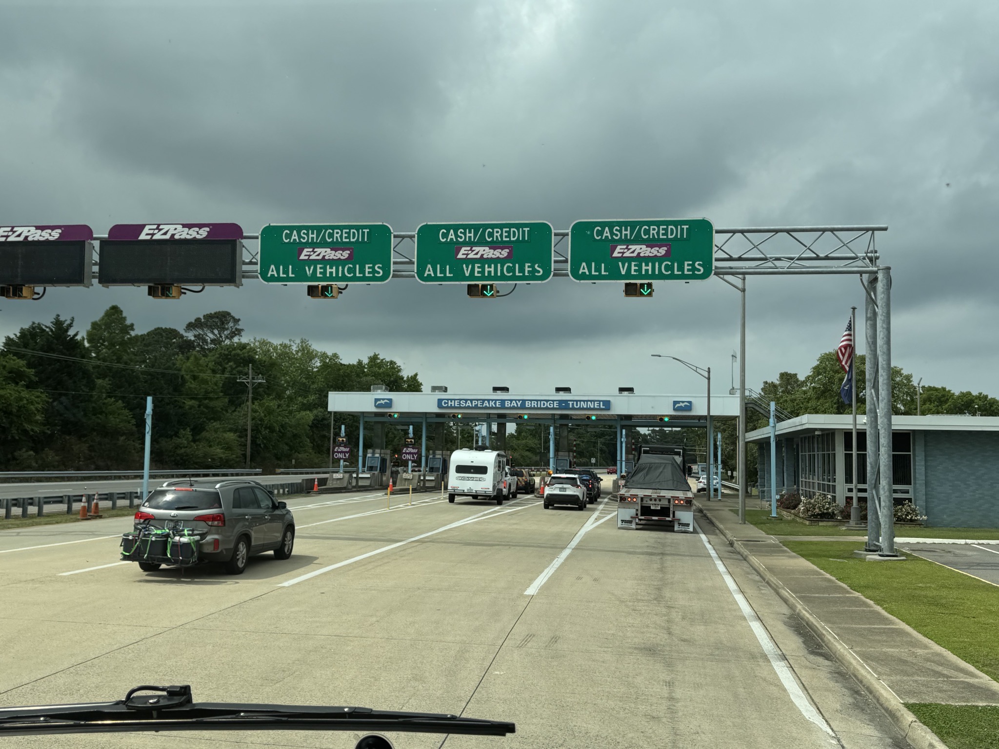 Toll plaza