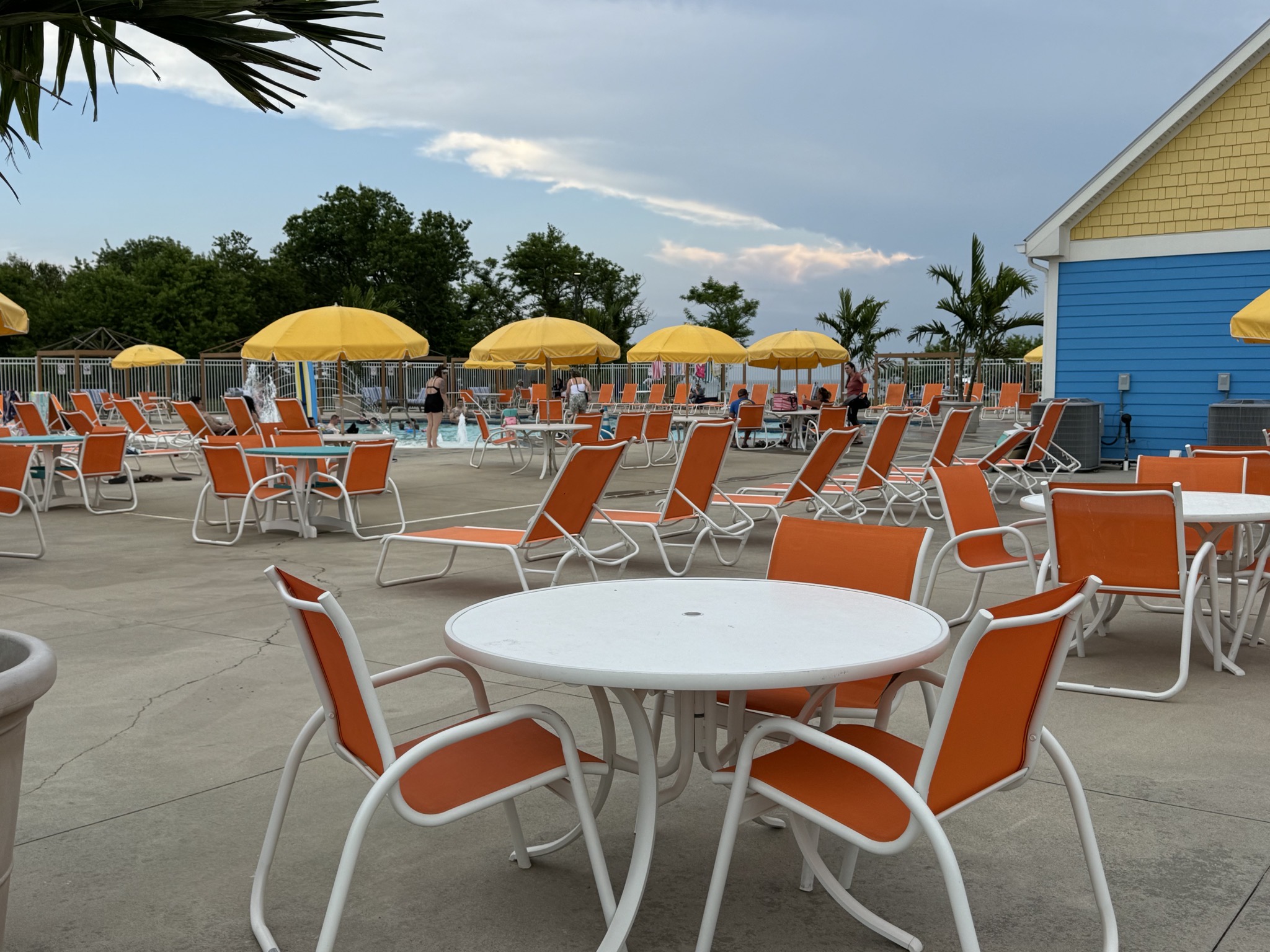 Pool area