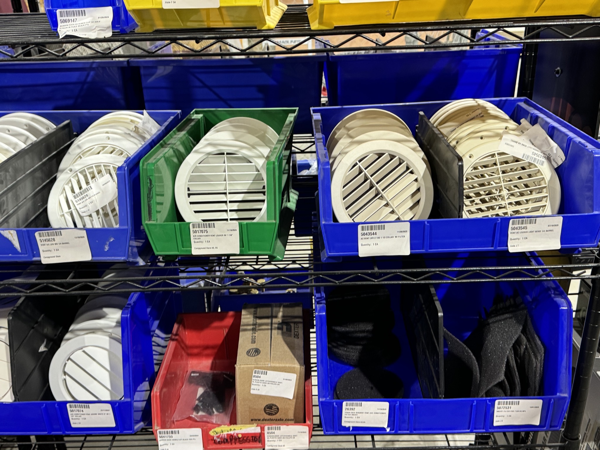 Parts shop