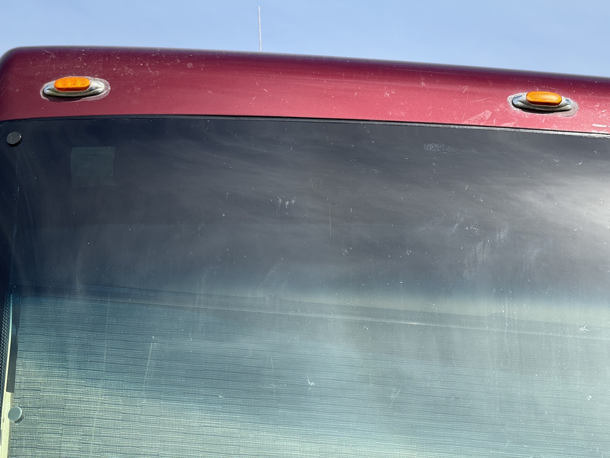 Re-sealed windshield