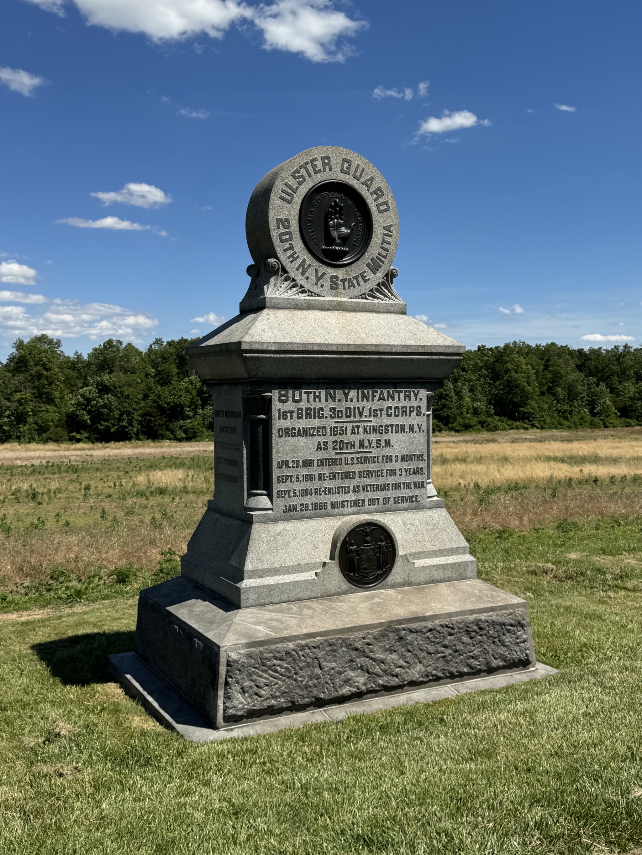 Battlefield monument