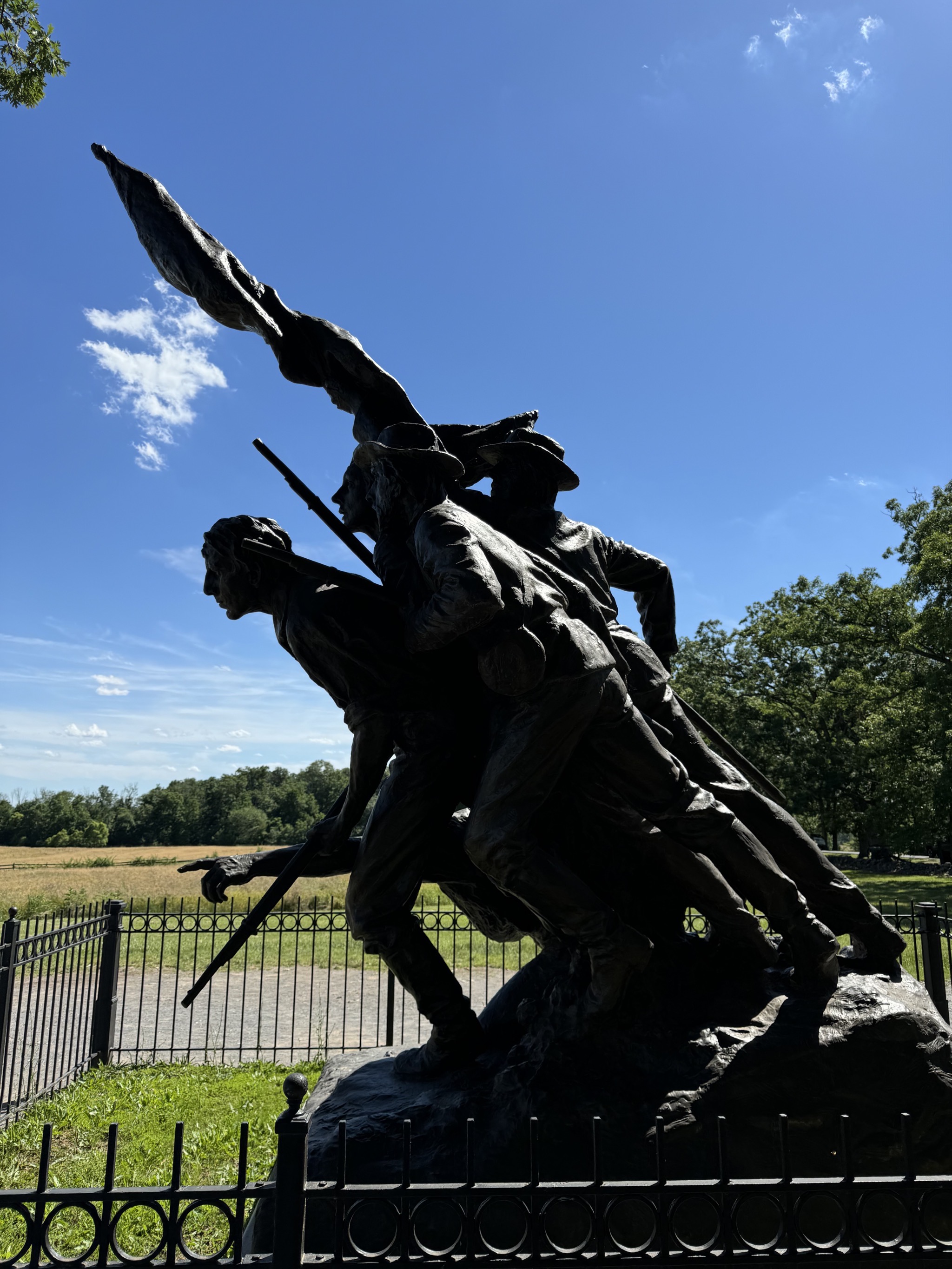 Battlefield monument