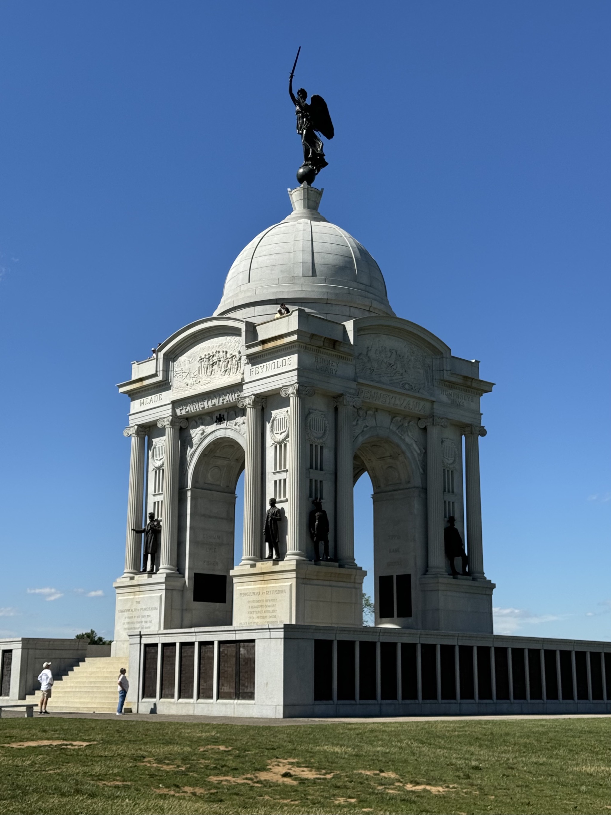 Battlefield monument