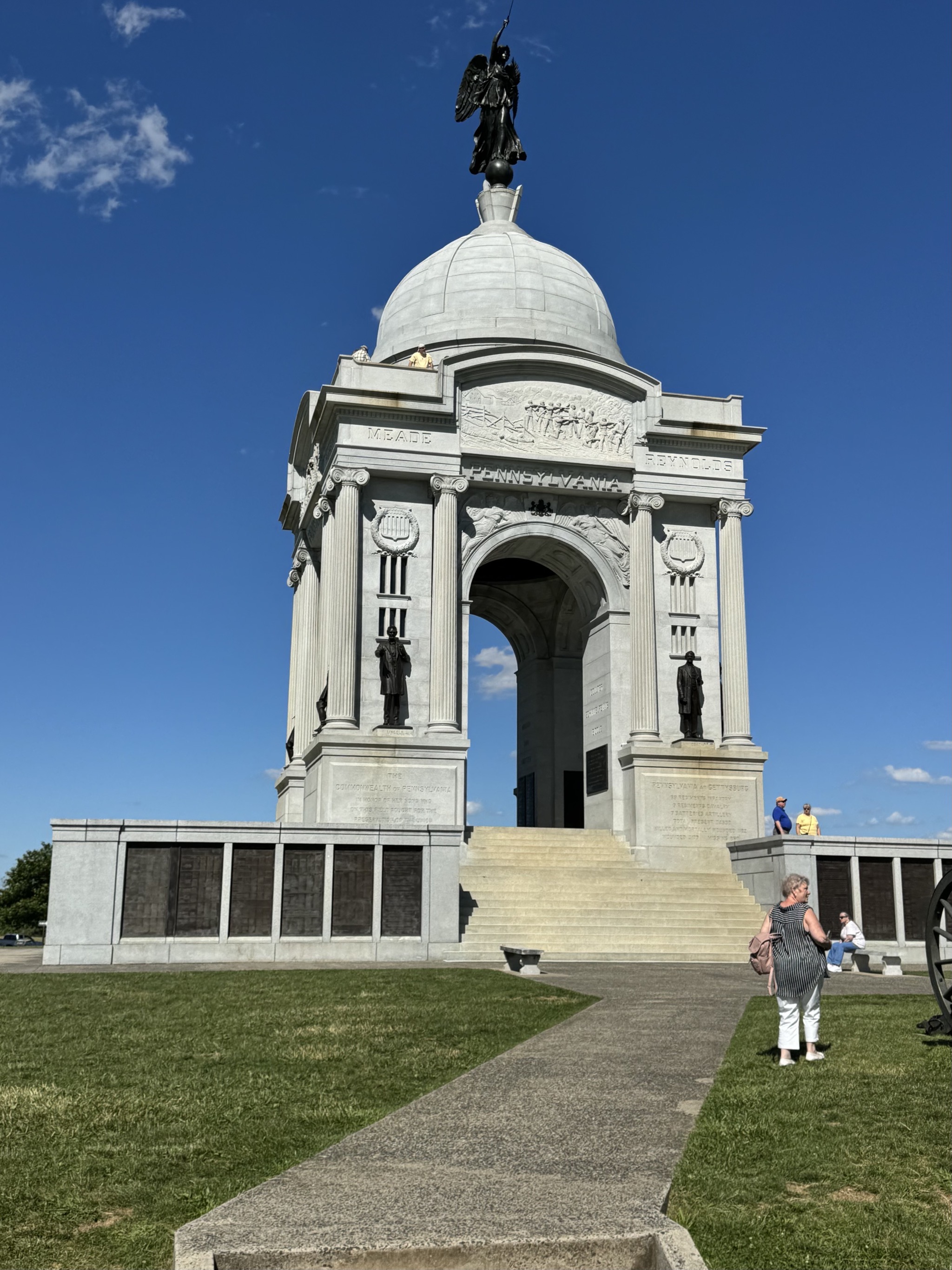 Battlefield monument