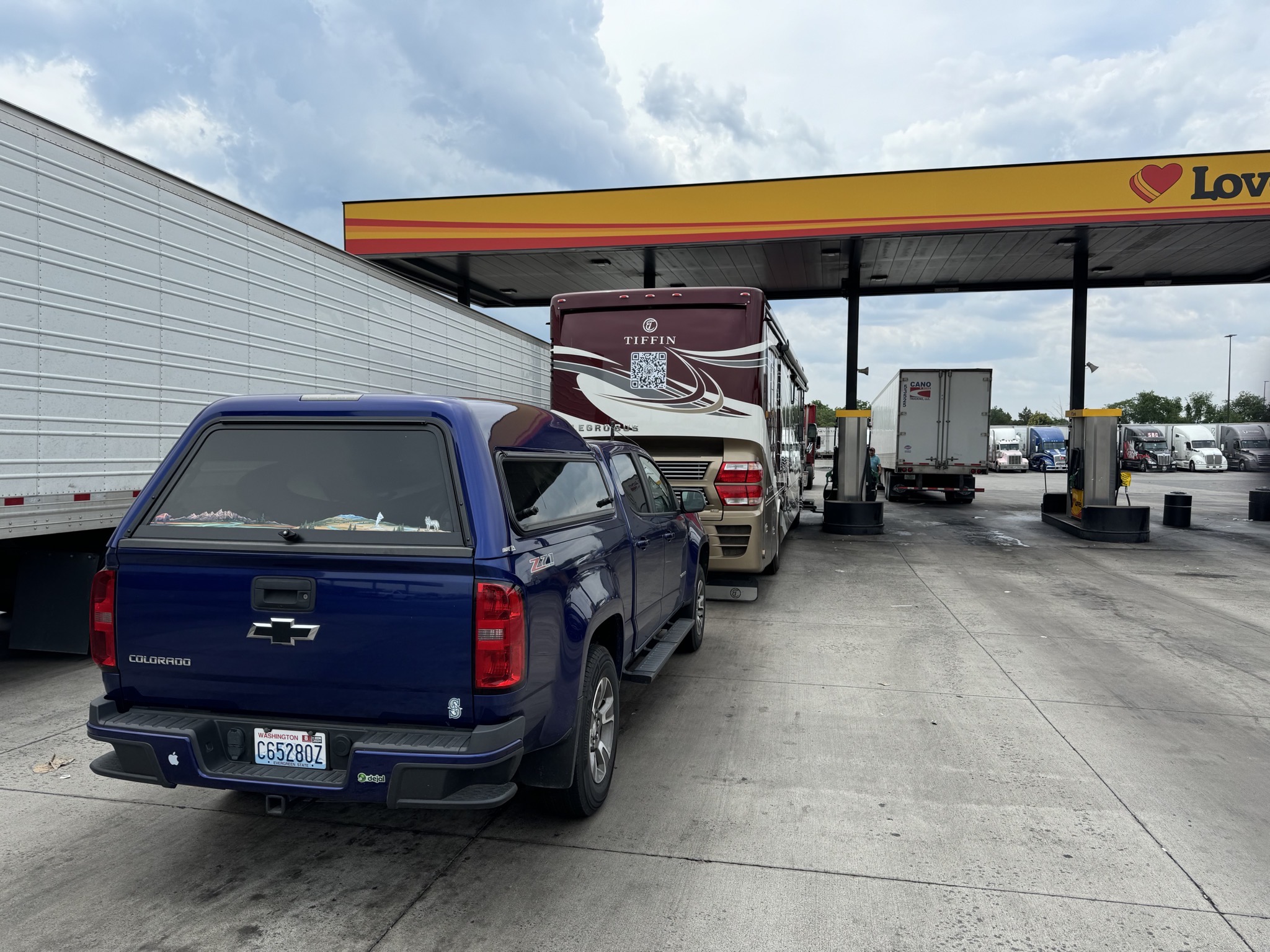 Fuel stop