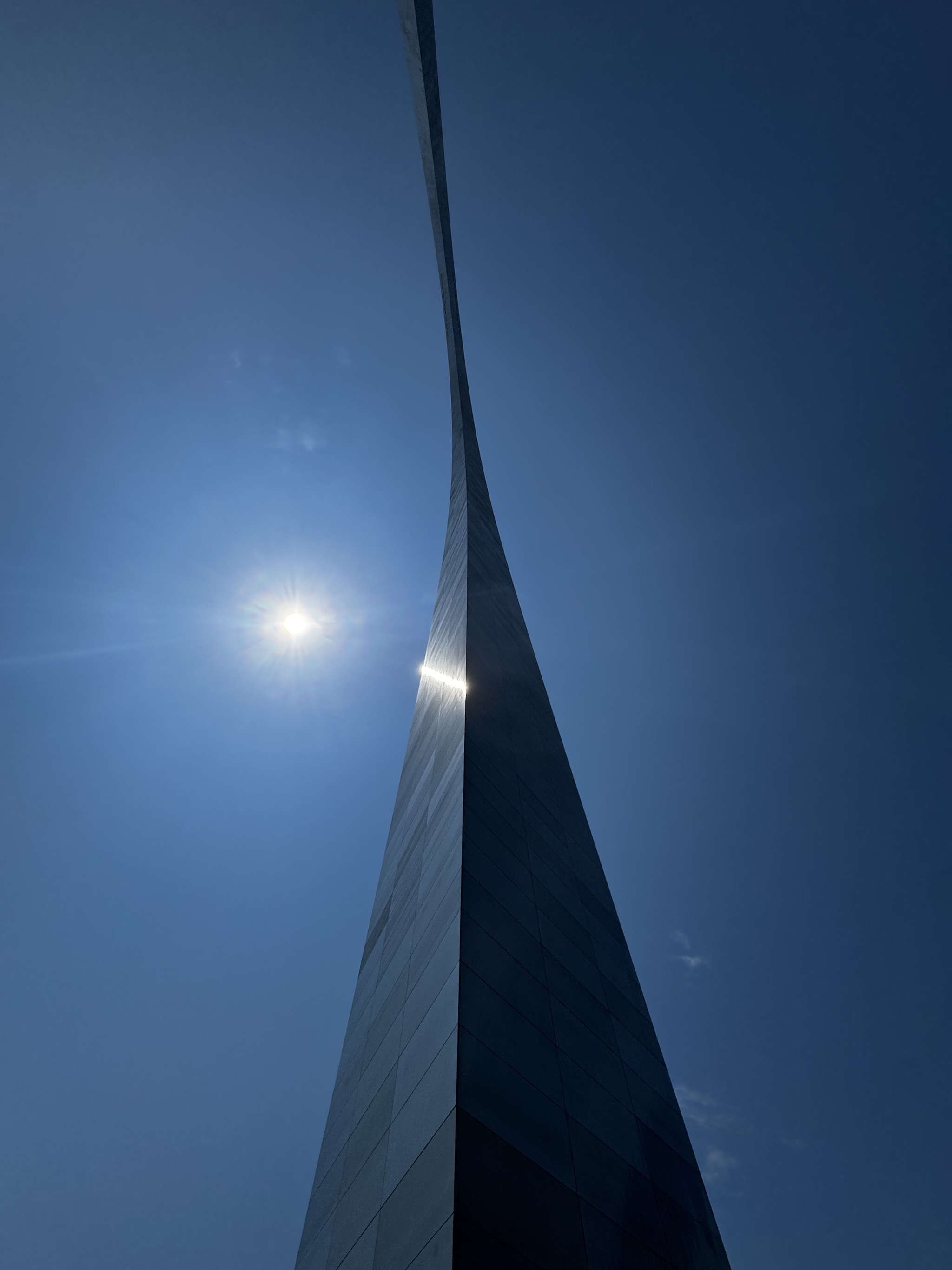 Under the arch