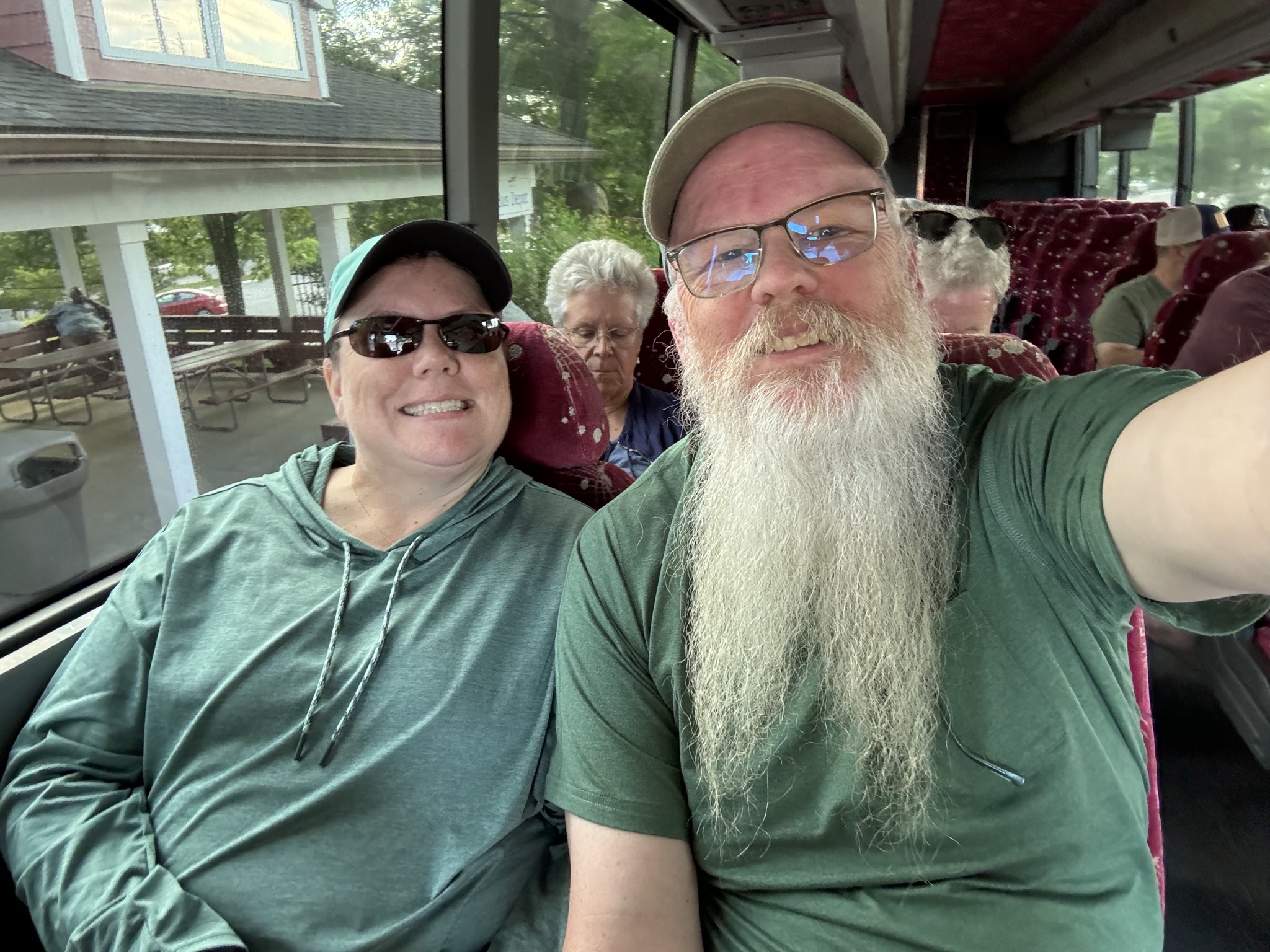 Selfie in bus