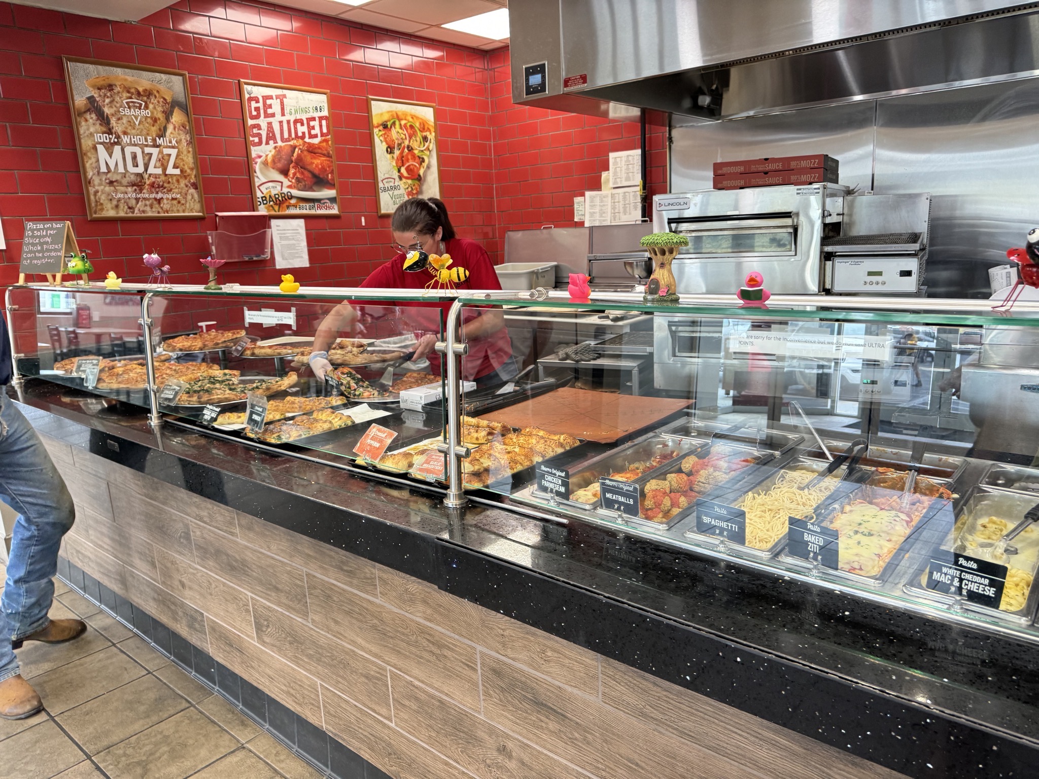 Sbarro for lunch