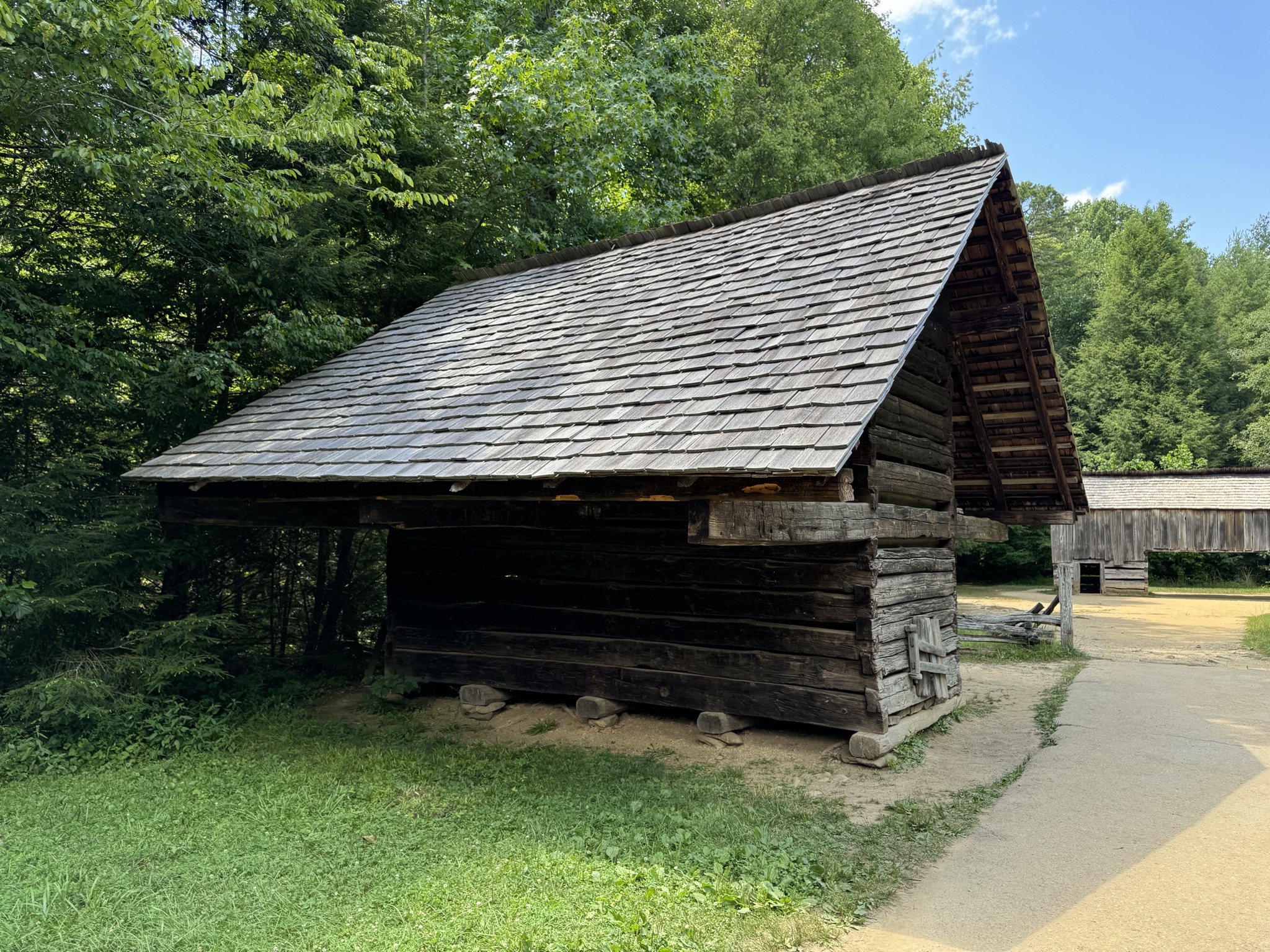 Old farm buildings