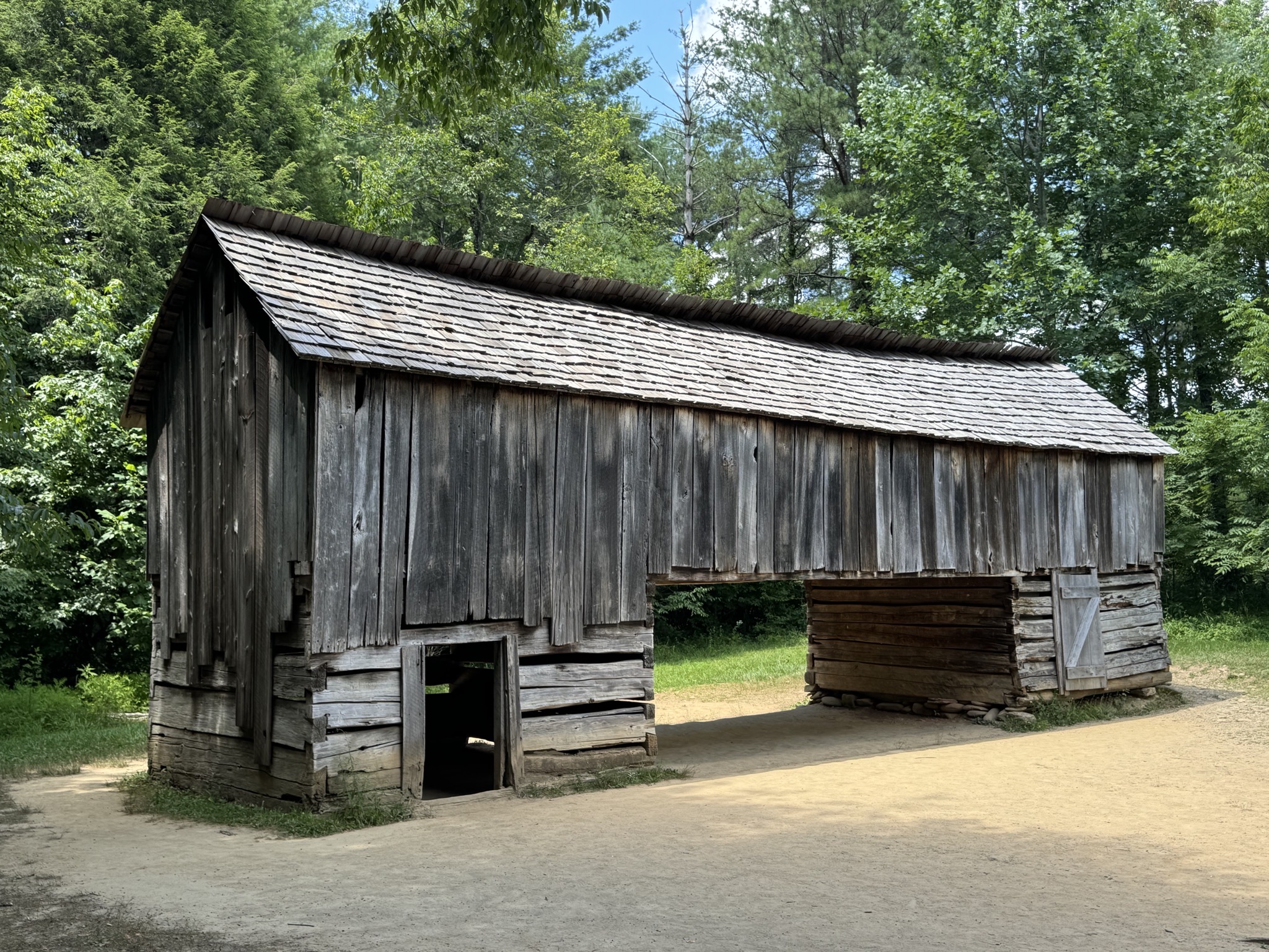 Old farm buildings