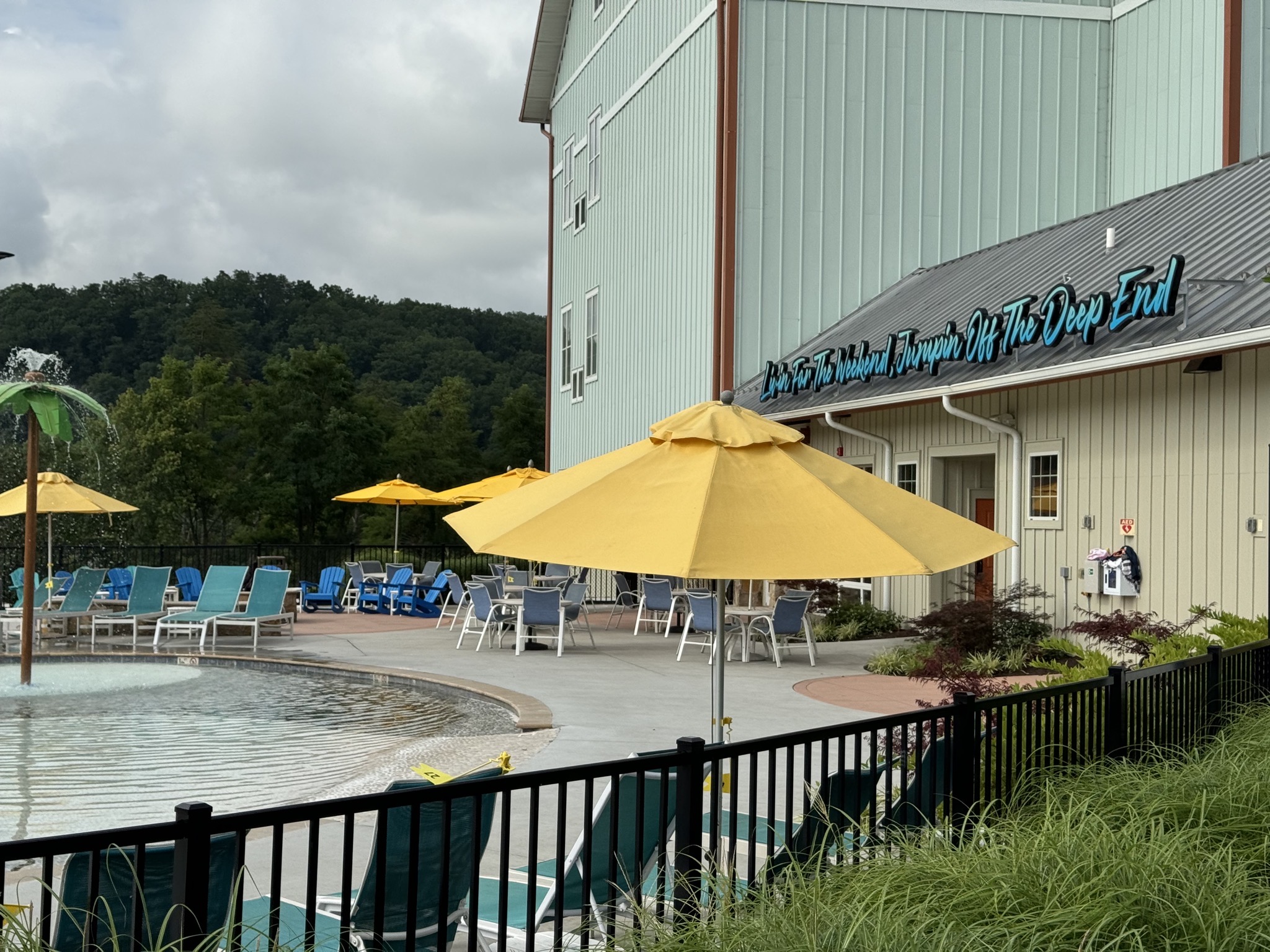 Pool area