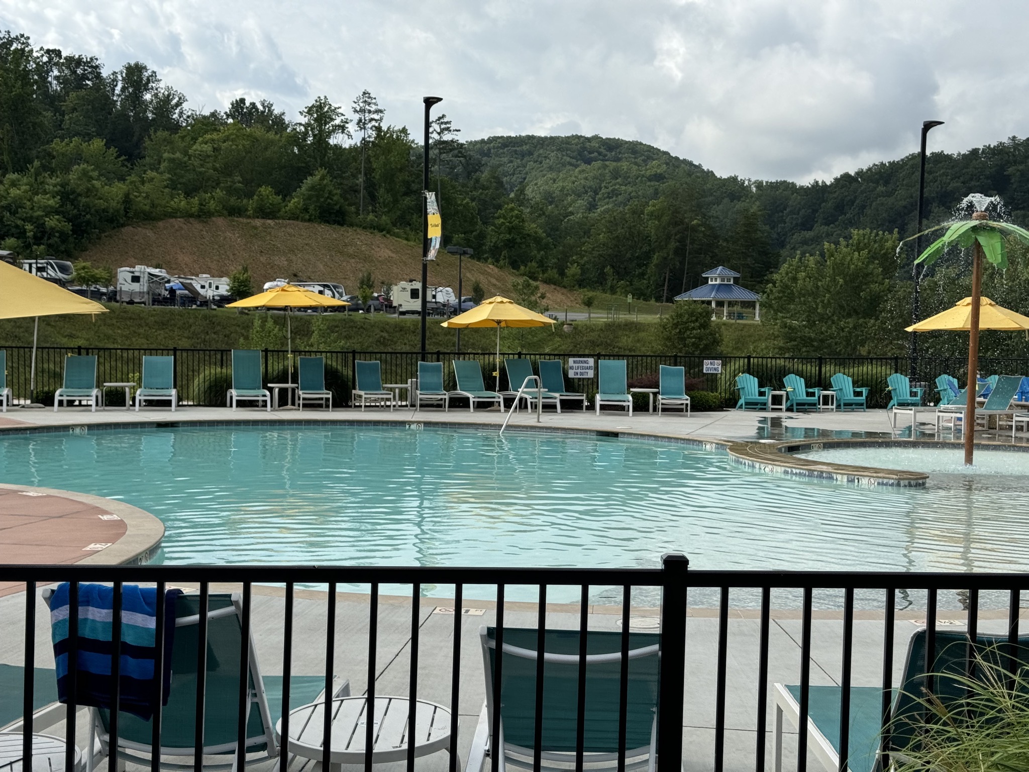 Pool area