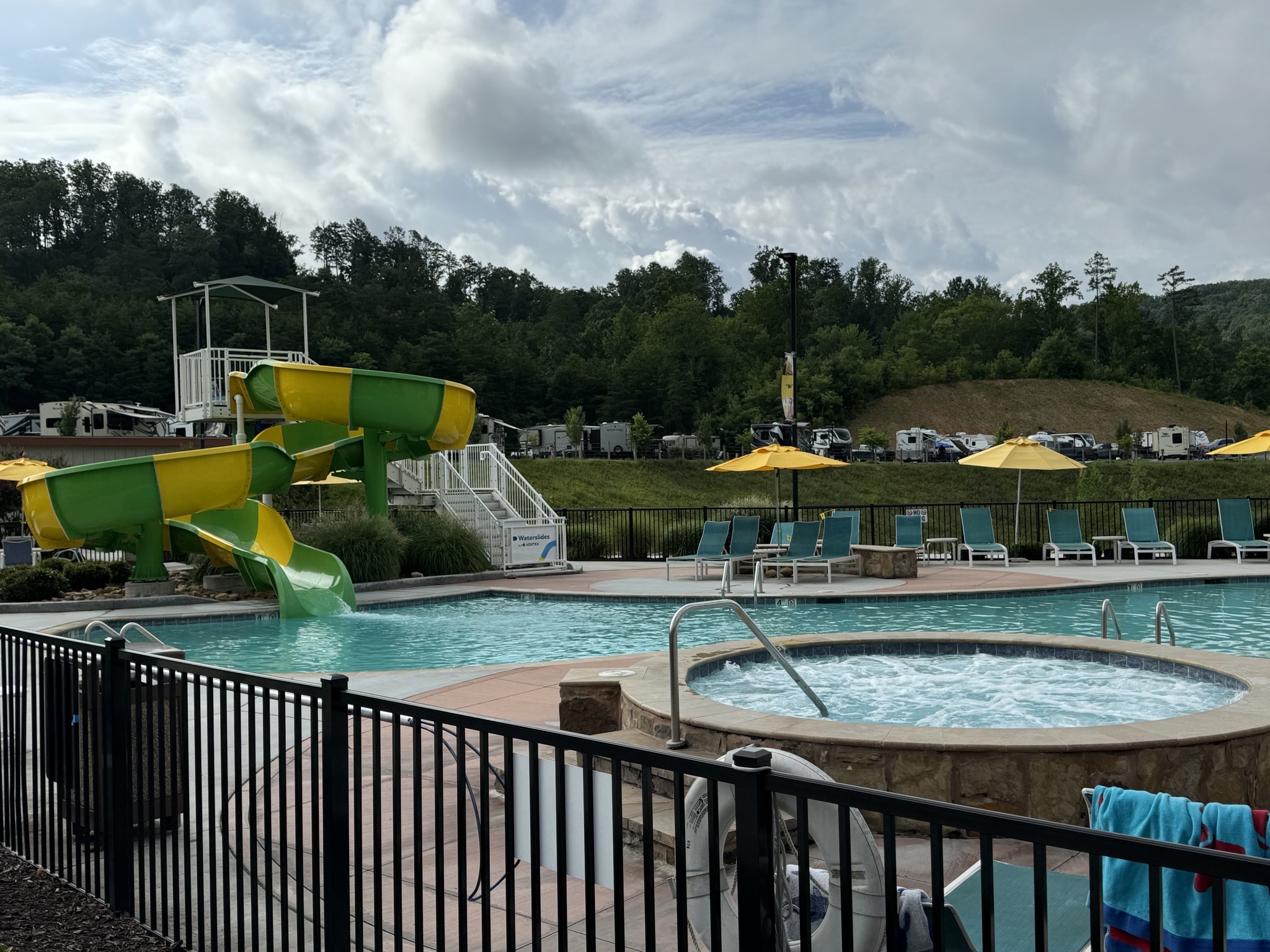 Pool area