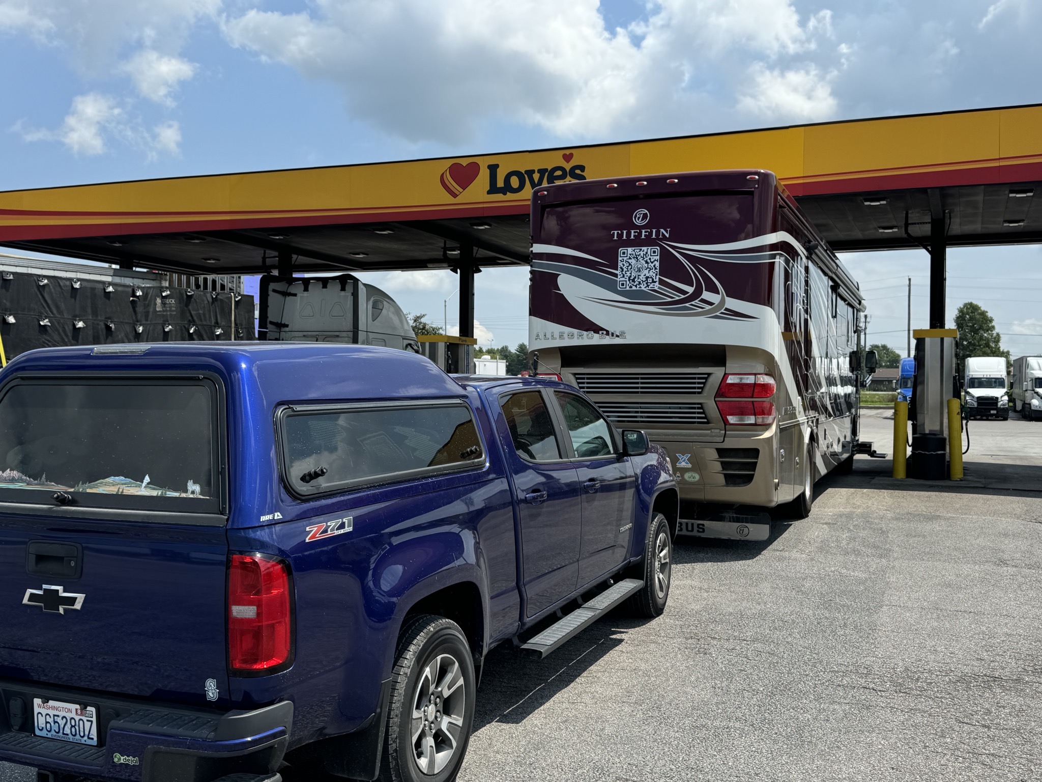 Fuel stop