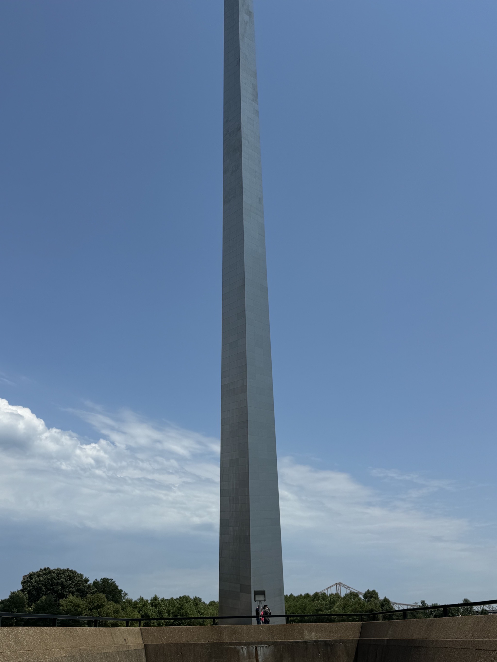 Under the arch