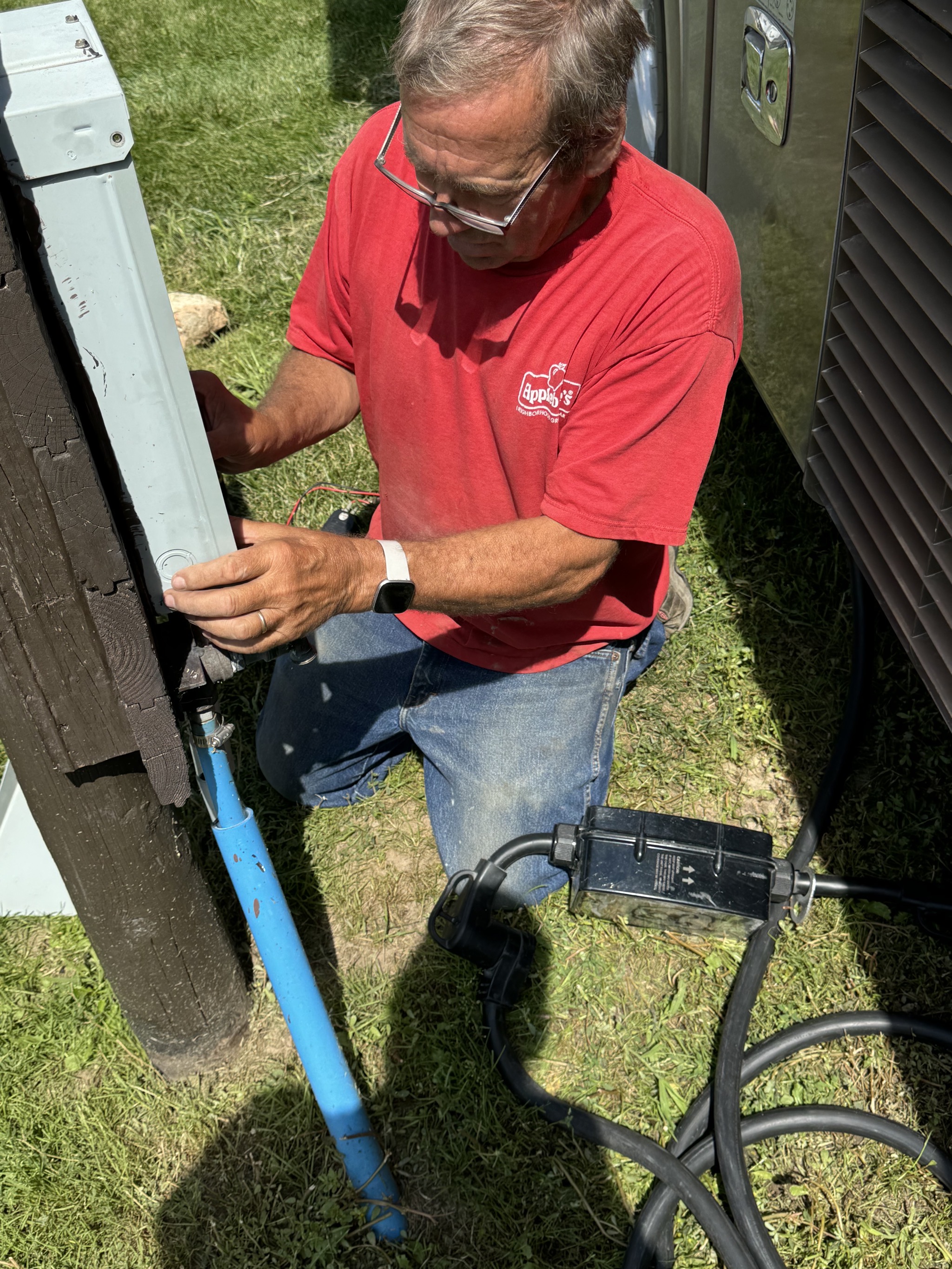 Fixing electrical panel