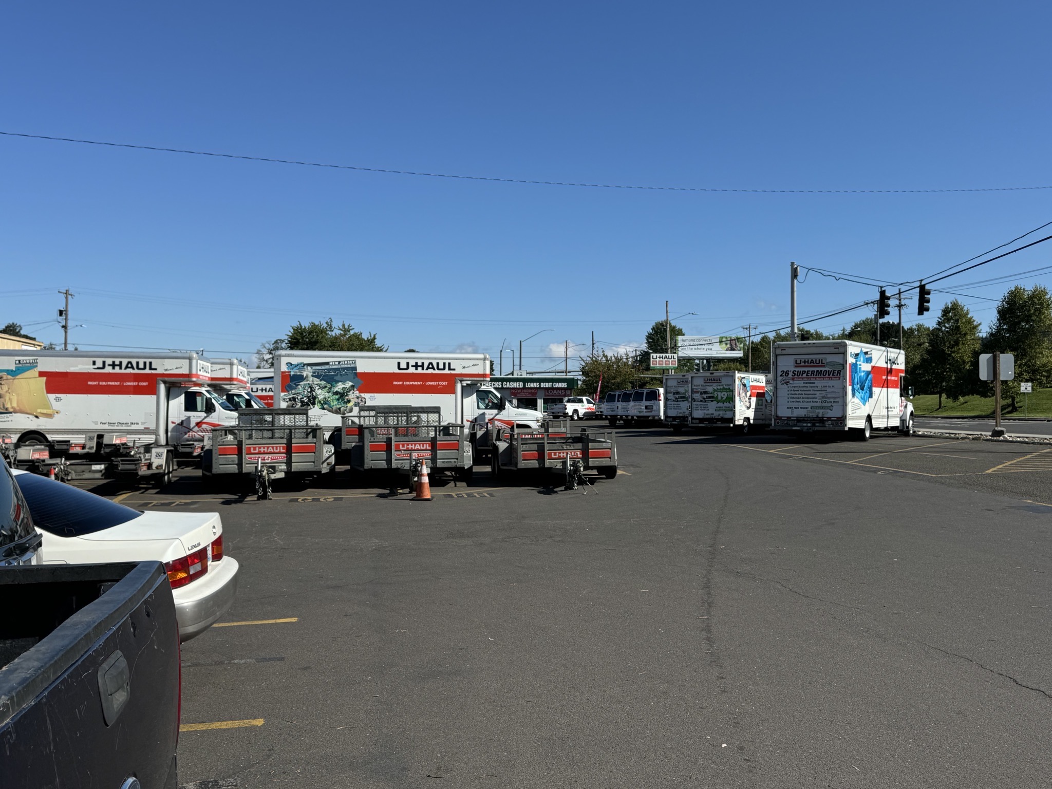 U-Haul pickup
