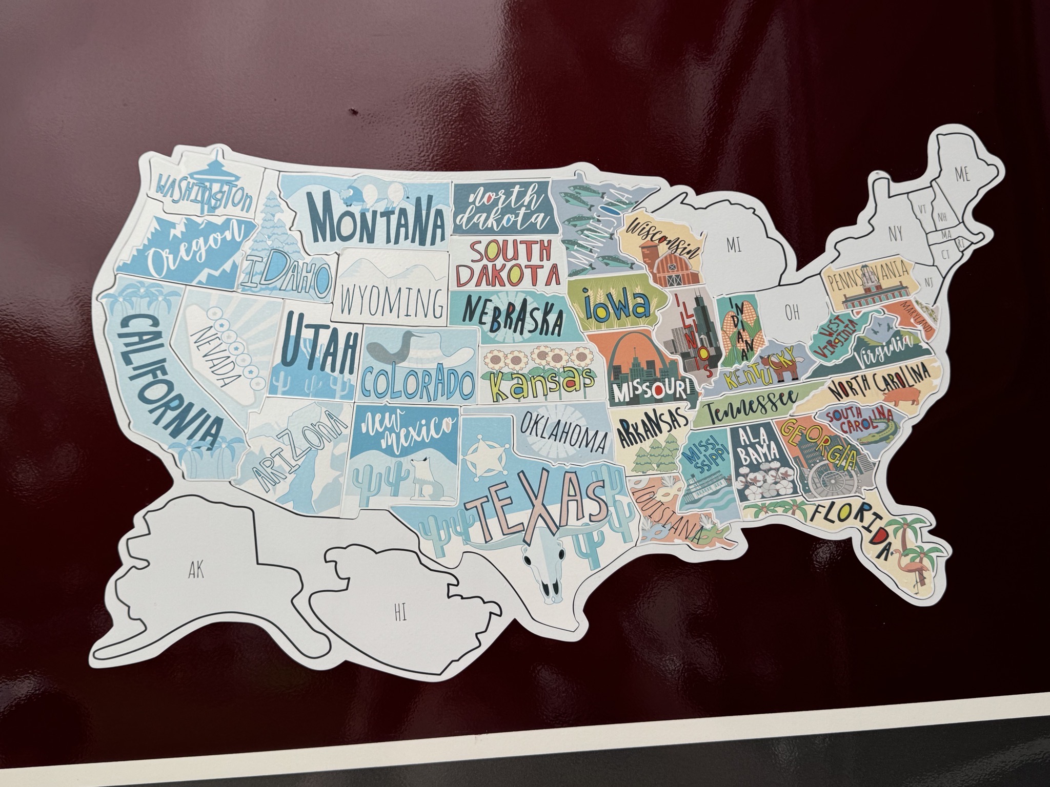 States map