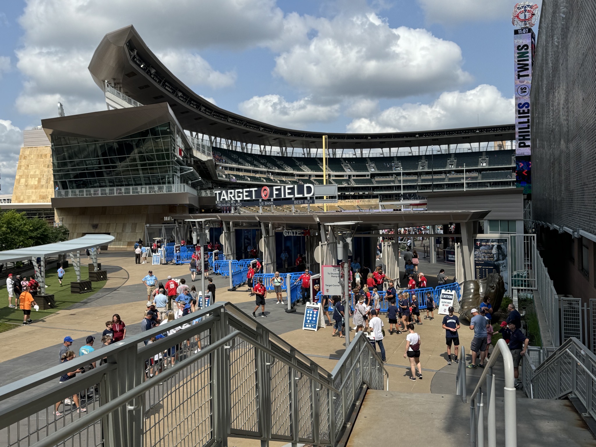 Target Field entrance