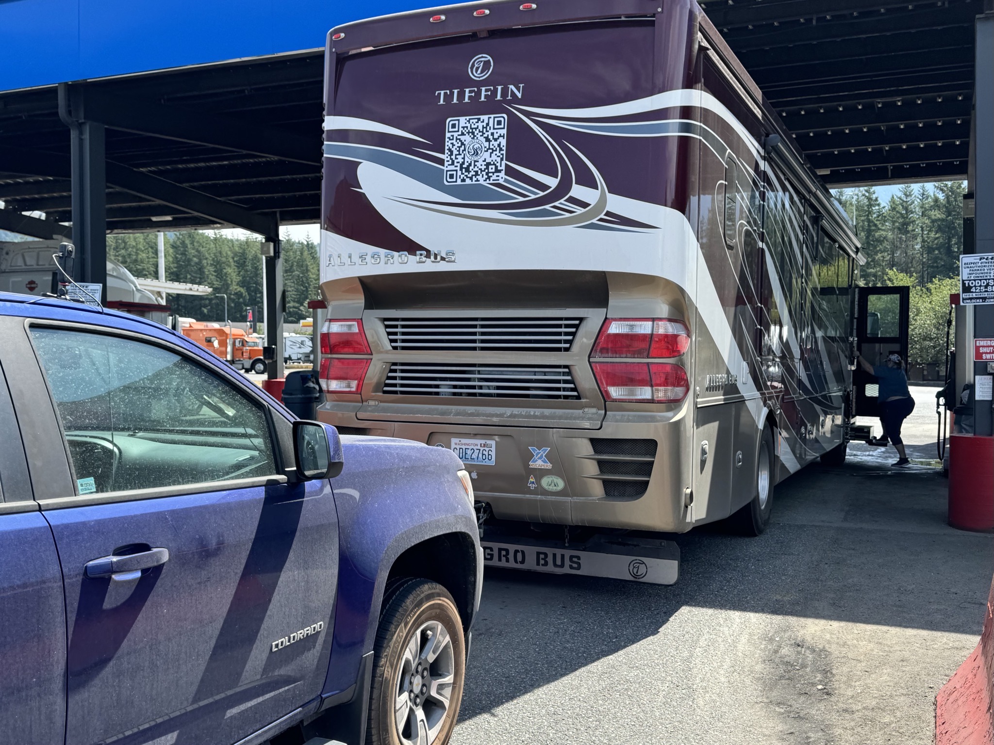 Fuel stop