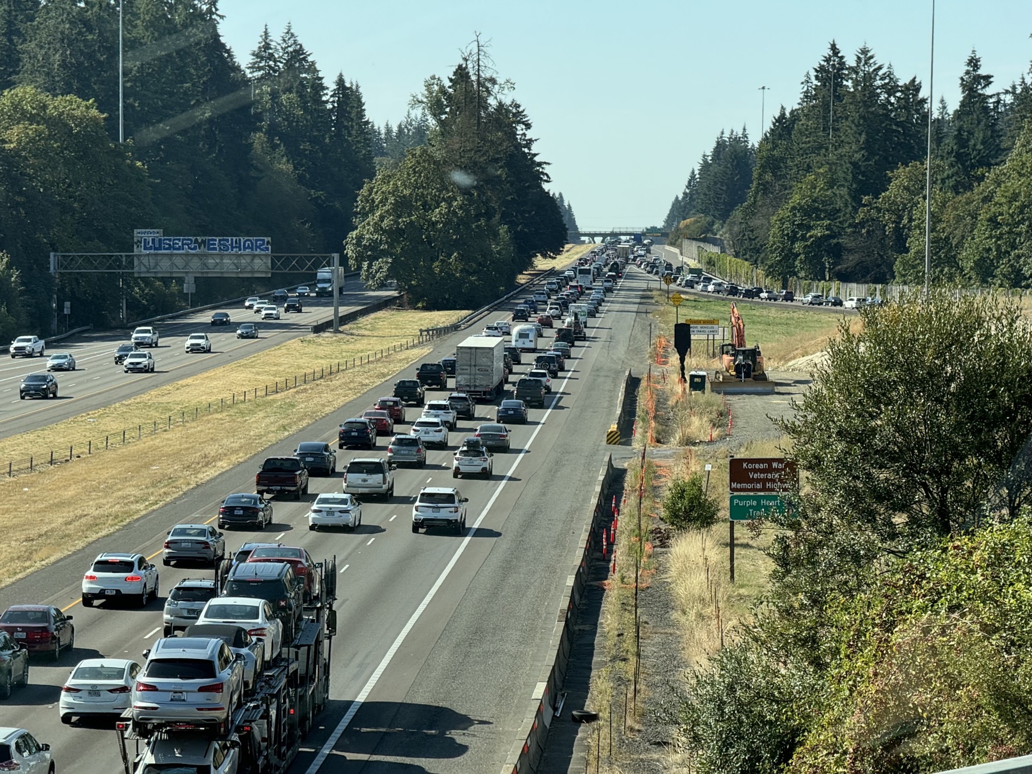 Joining I-5 South