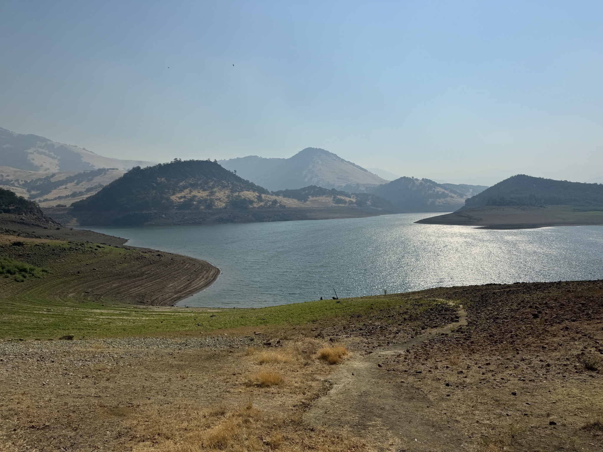 Lake view from site 21
