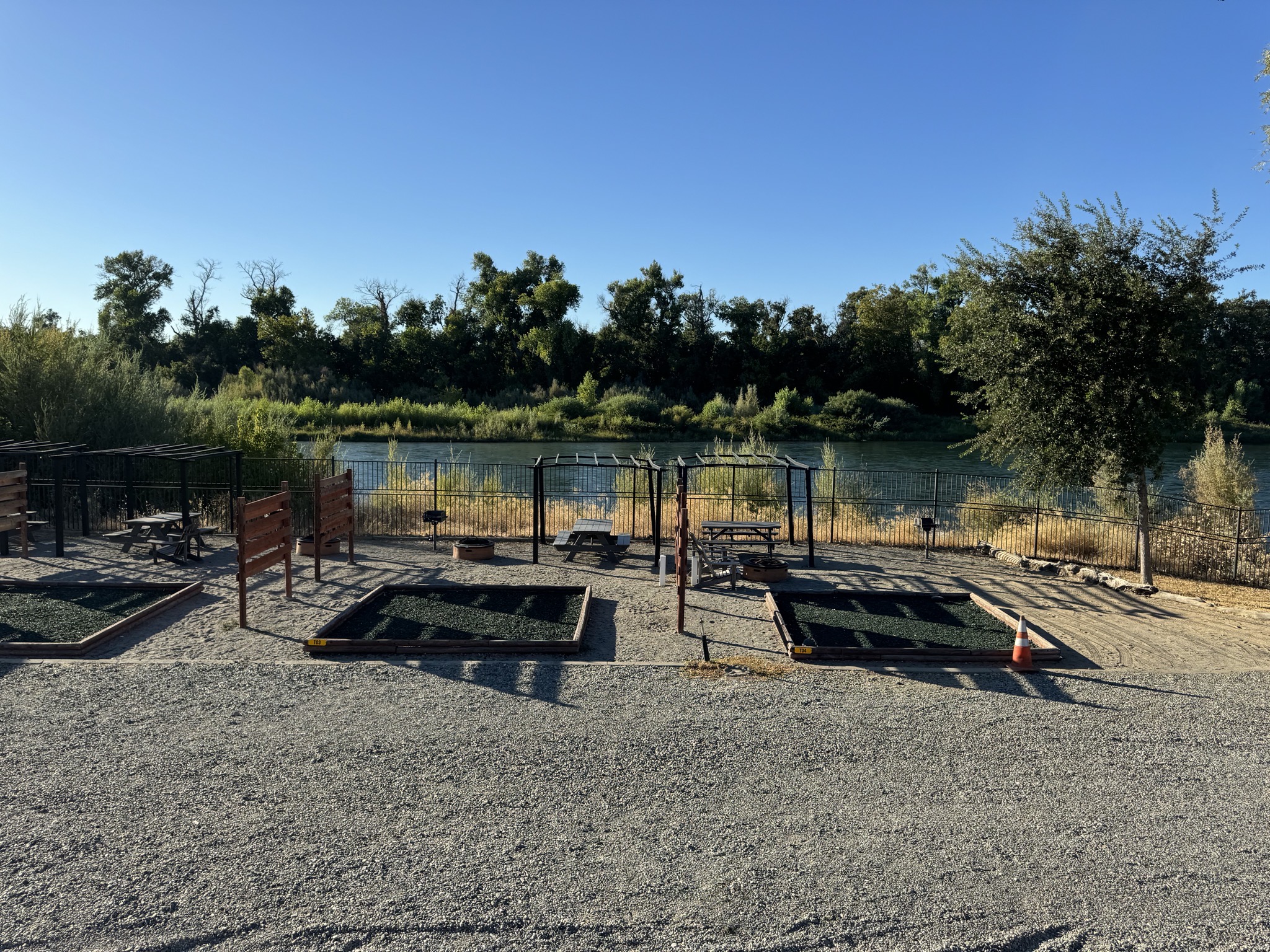 Tent area