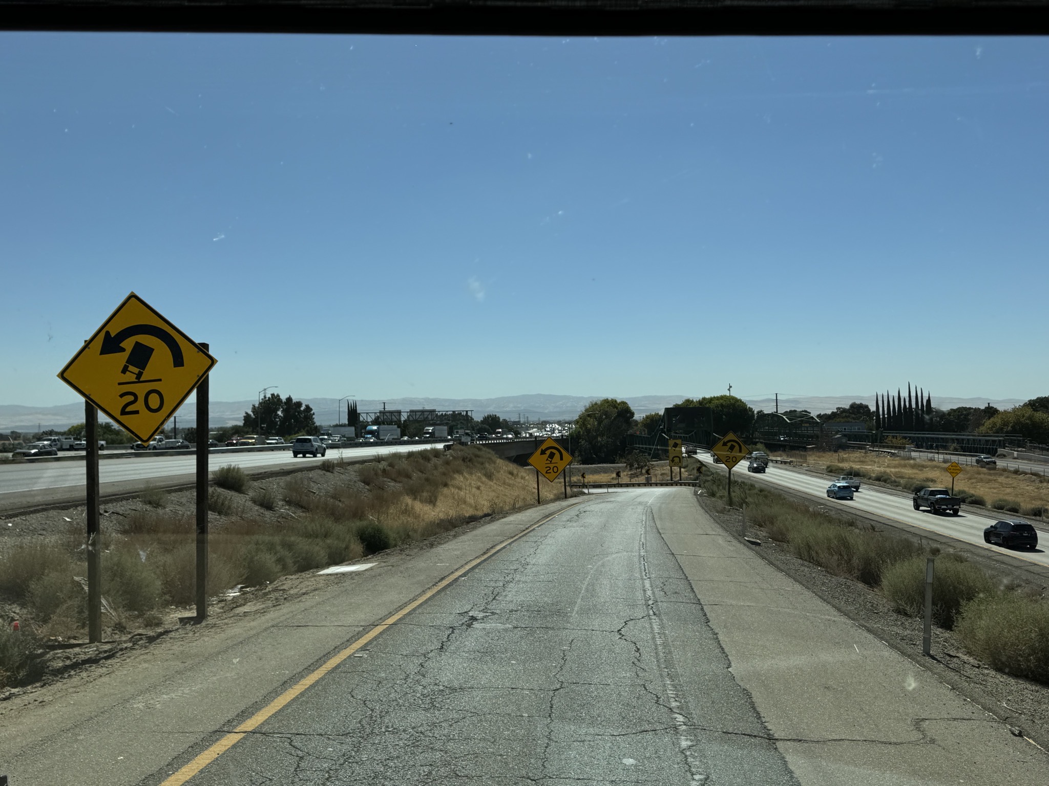 Sharp curve