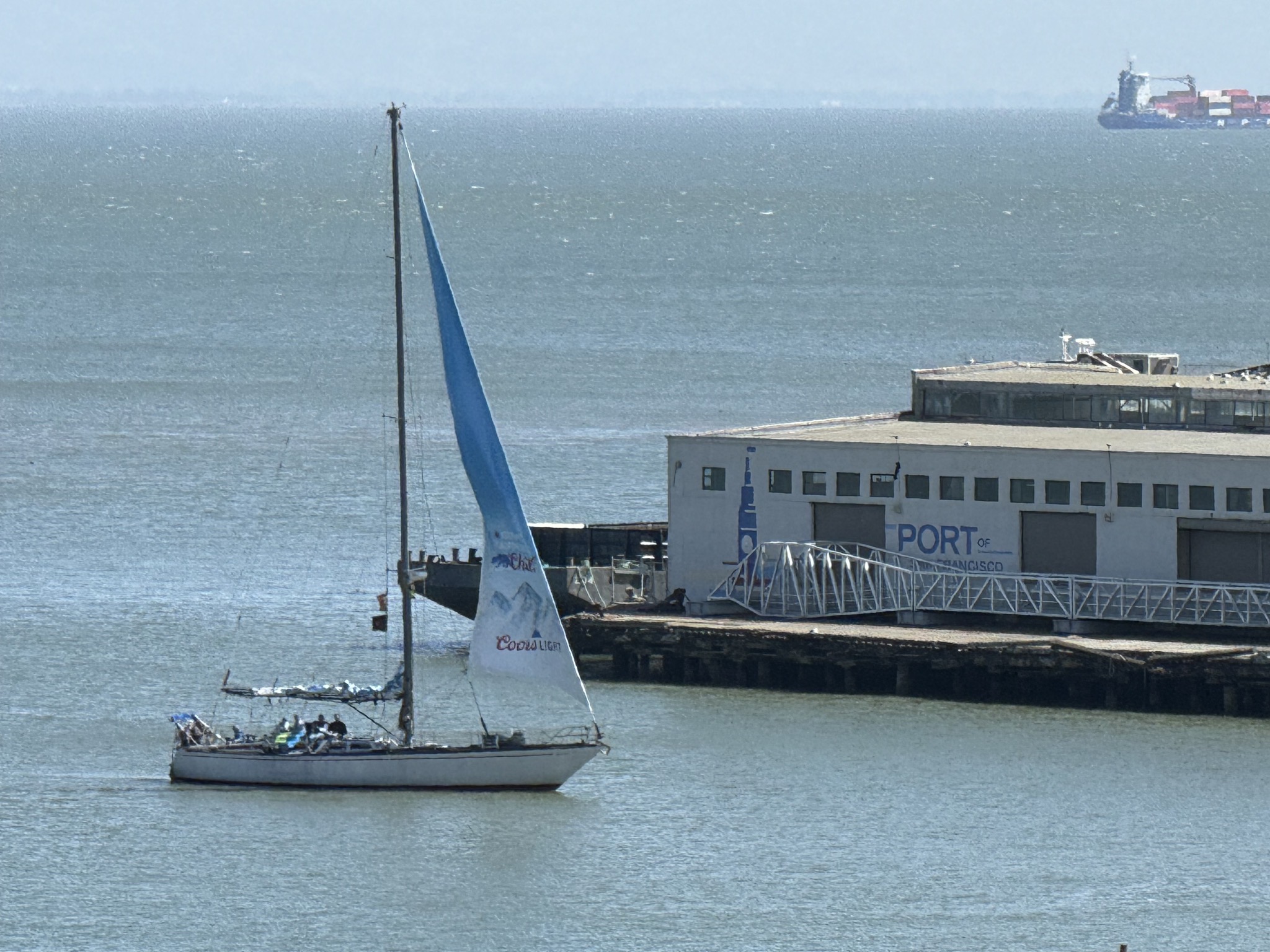 Boat circled for half the game
