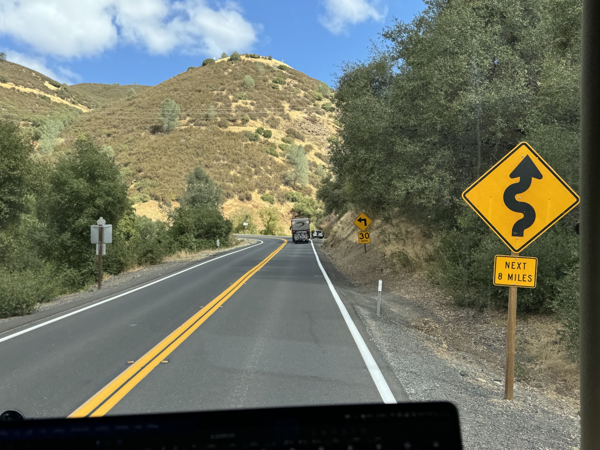 Curvy highway