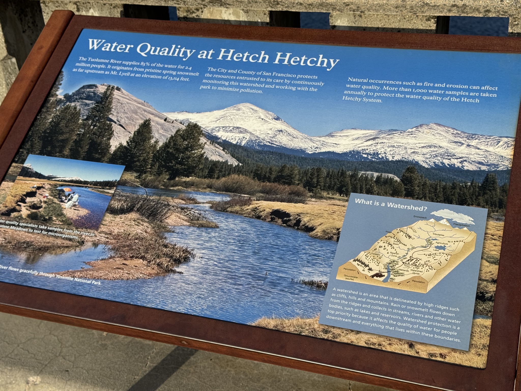 Hetch Hetchy dam