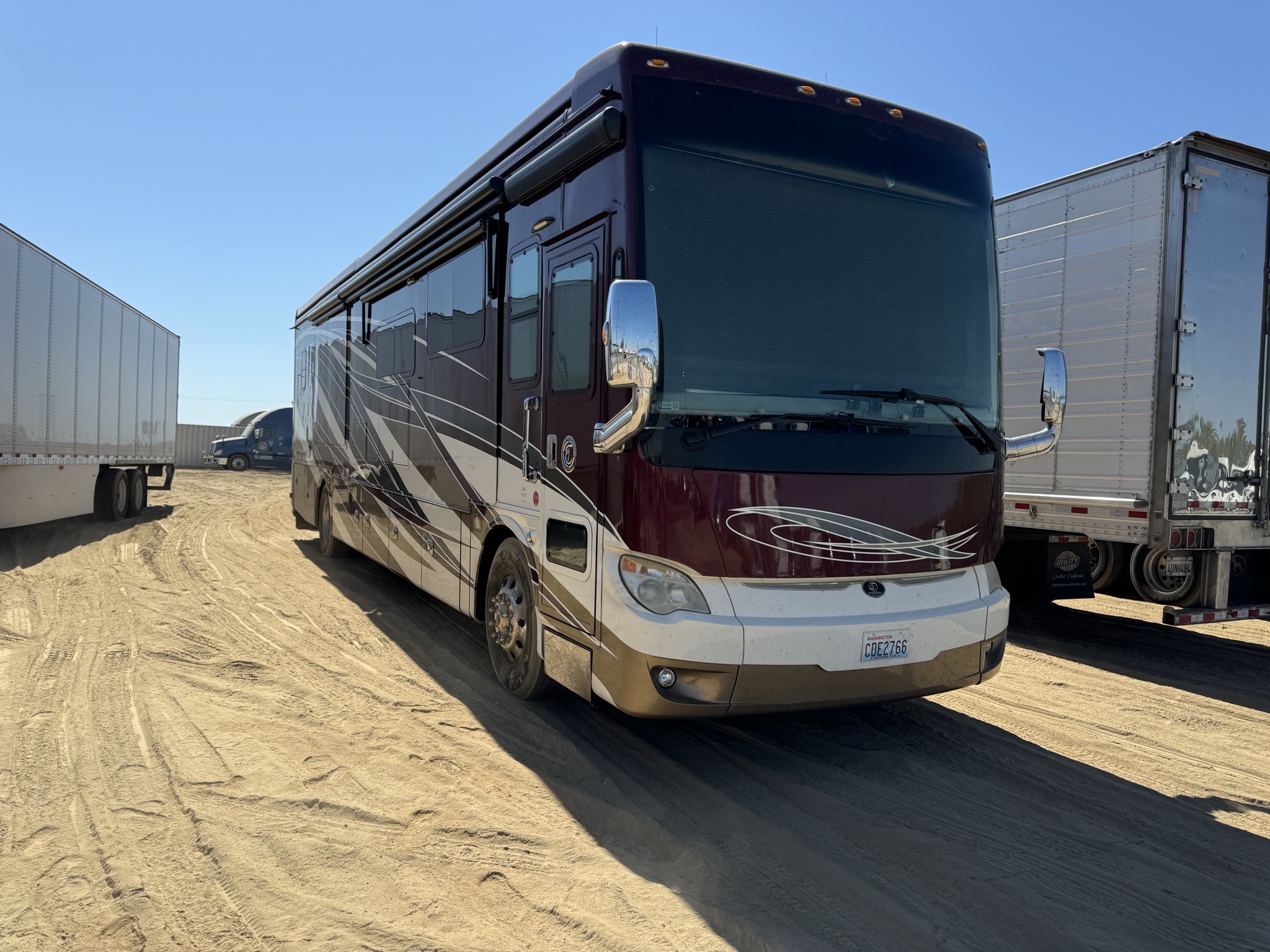 Sandy lunch stop at TA