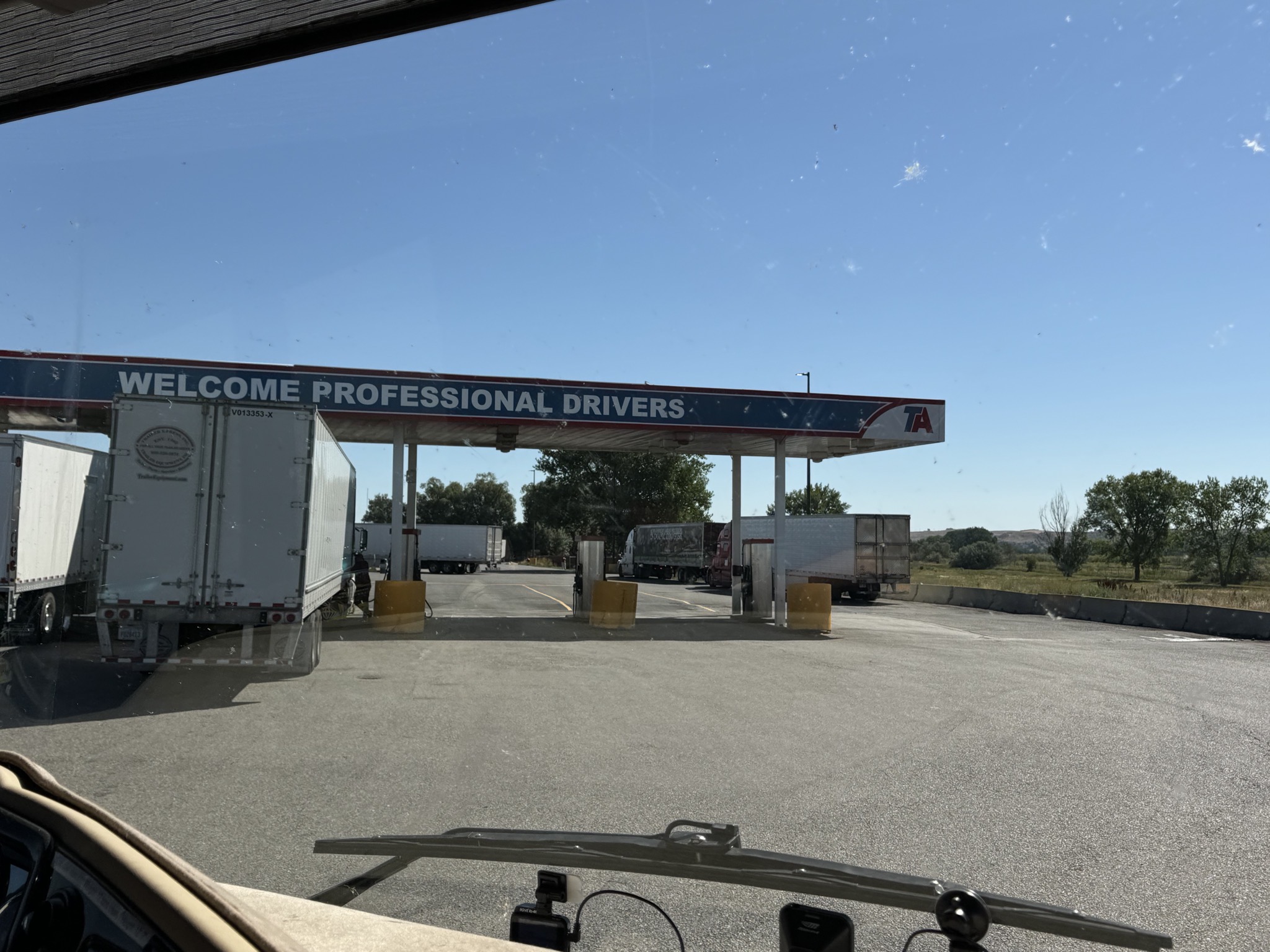 Fuel stop