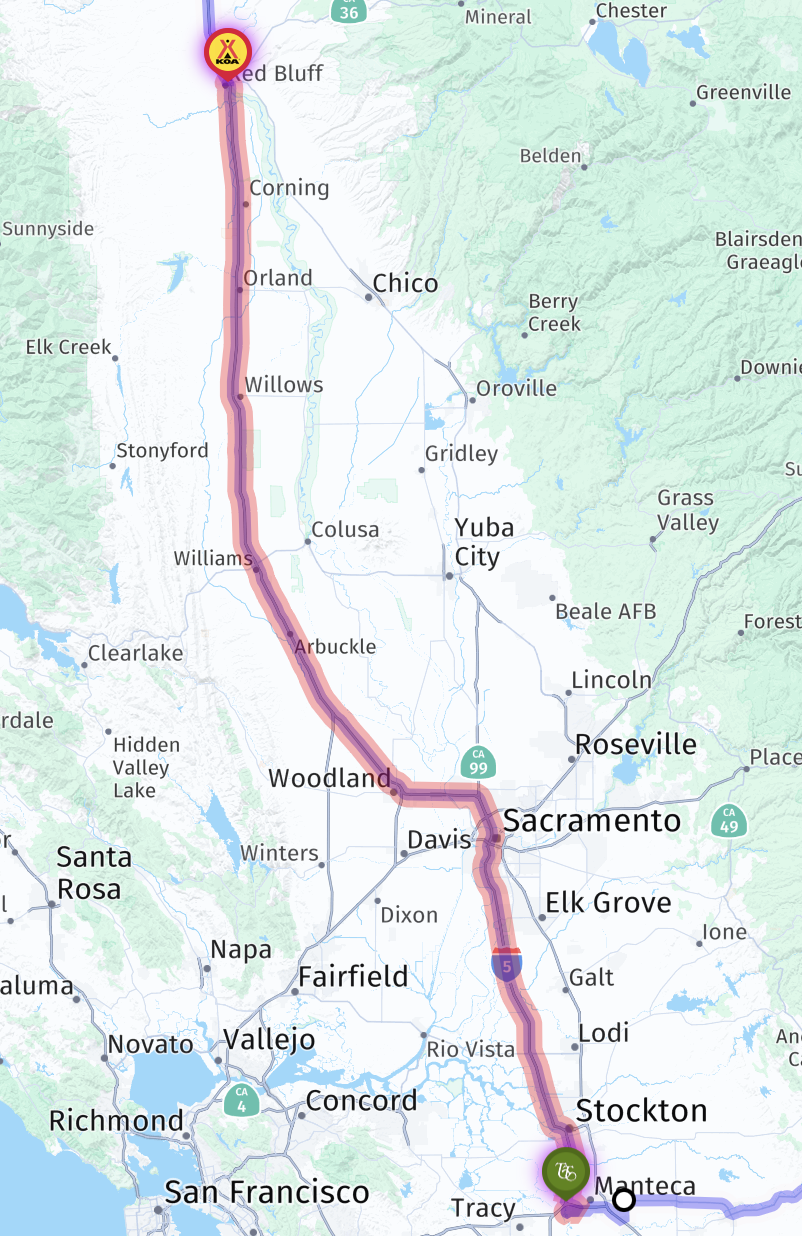 Route map