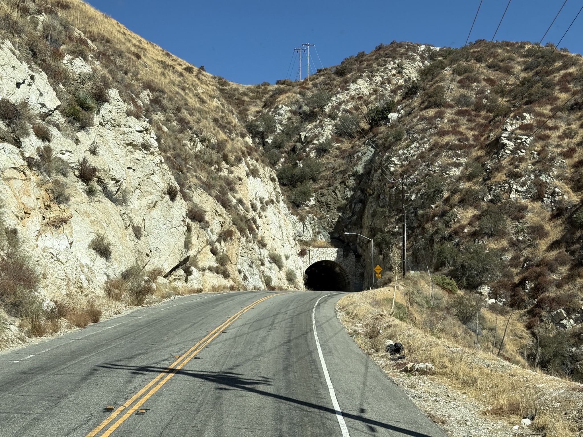 Tunnel on Soledad Canyon Road